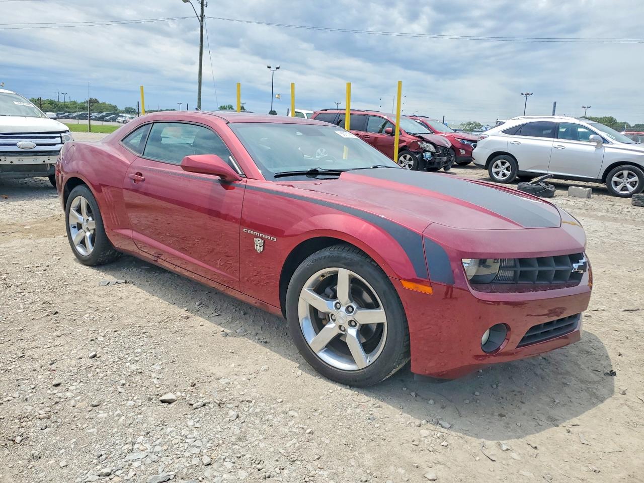 2010 Chevrolet Camaro Lt Maroon vin: 2G1FC1EV0A9166112