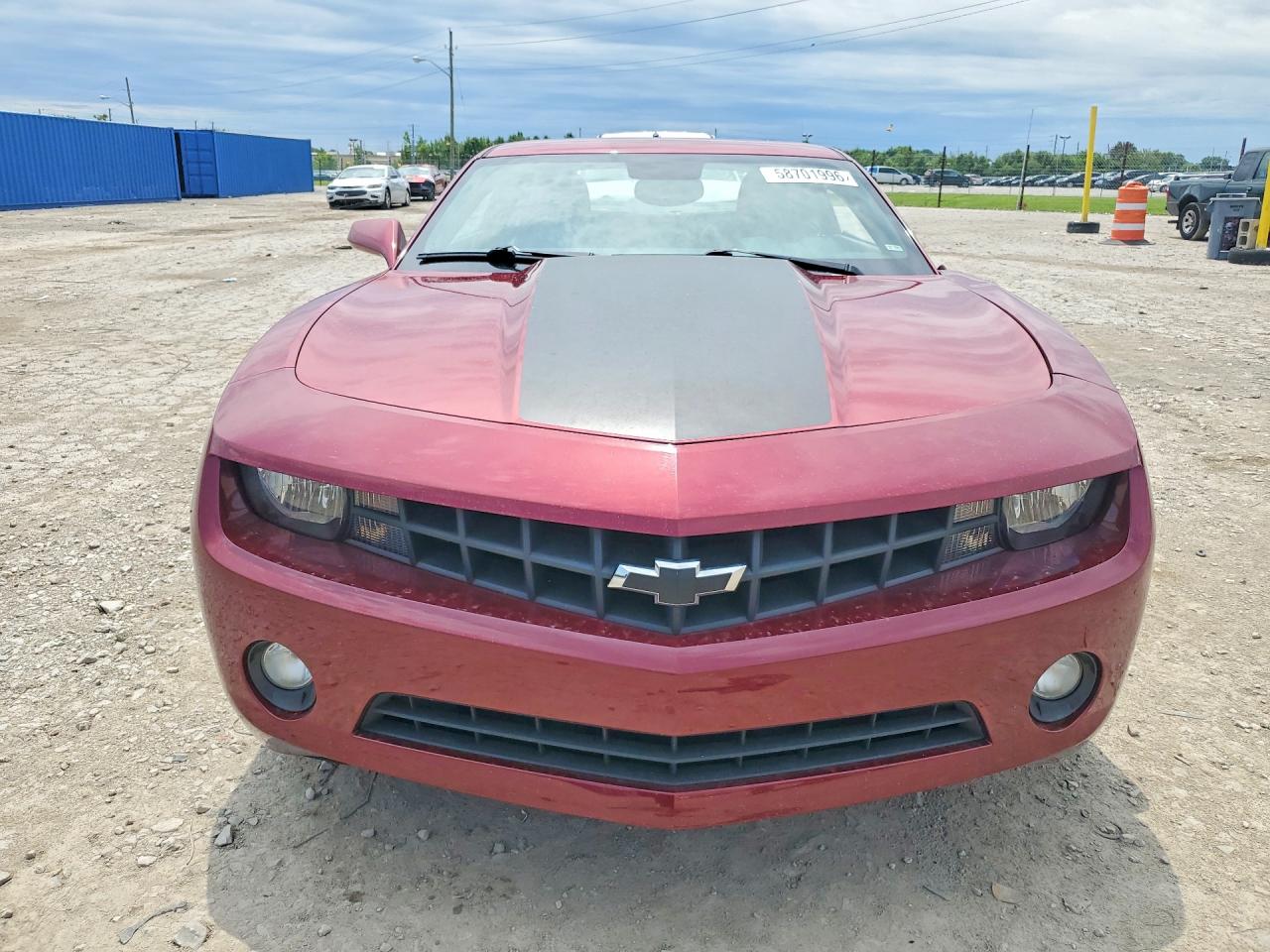 2010 Chevrolet Camaro Lt Maroon vin: 2G1FC1EV0A9166112