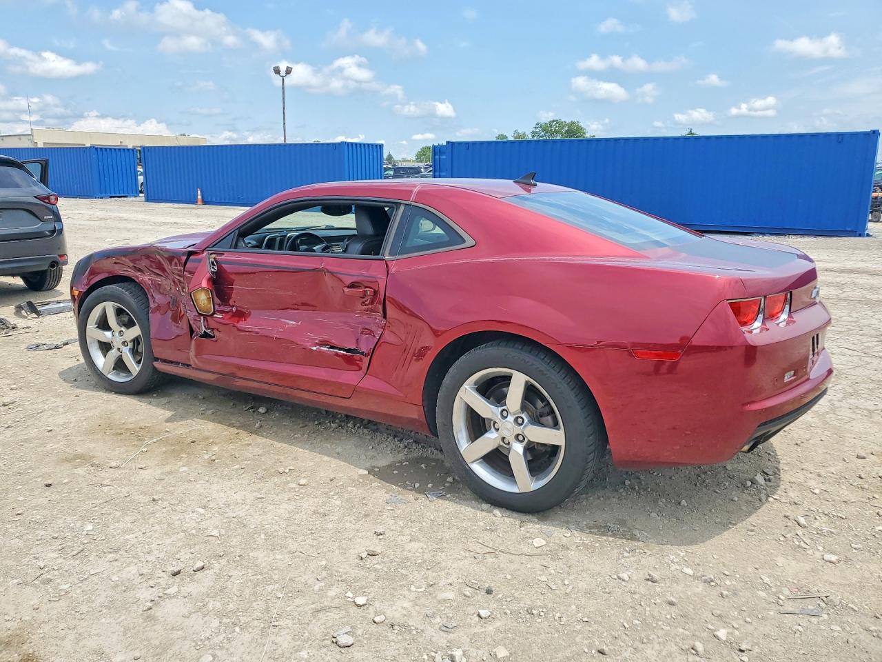 2010 Chevrolet Camaro Lt Maroon vin: 2G1FC1EV0A9166112