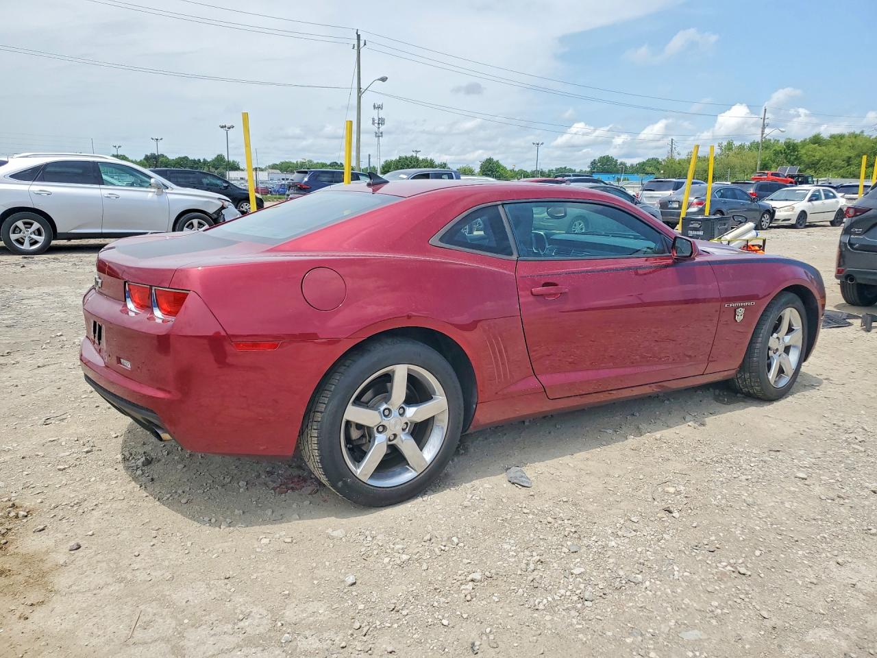 2010 Chevrolet Camaro Lt Maroon vin: 2G1FC1EV0A9166112