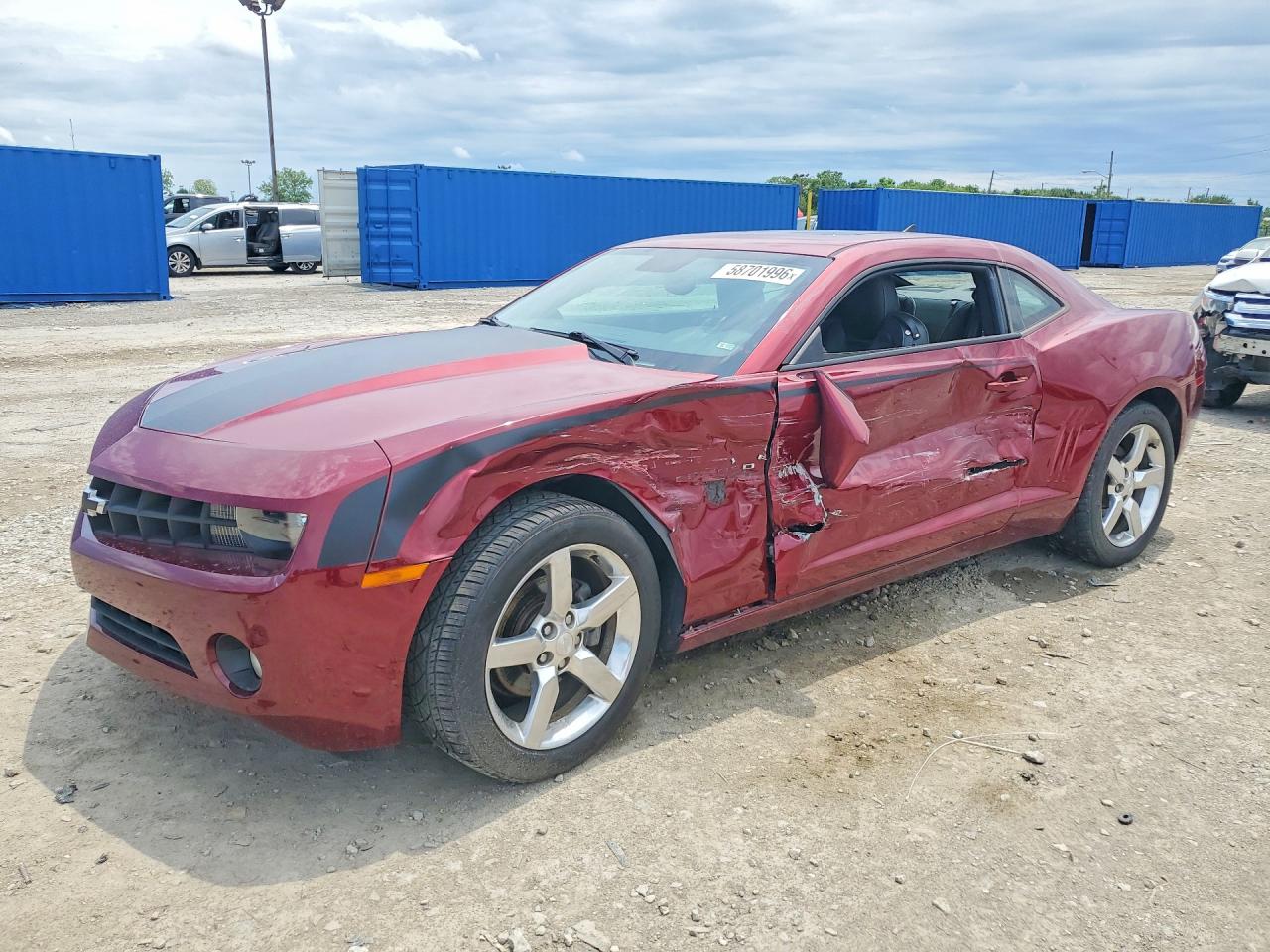 2010 Chevrolet Camaro Lt Темно-бордовый vin: 2G1FC1EV0A9166112