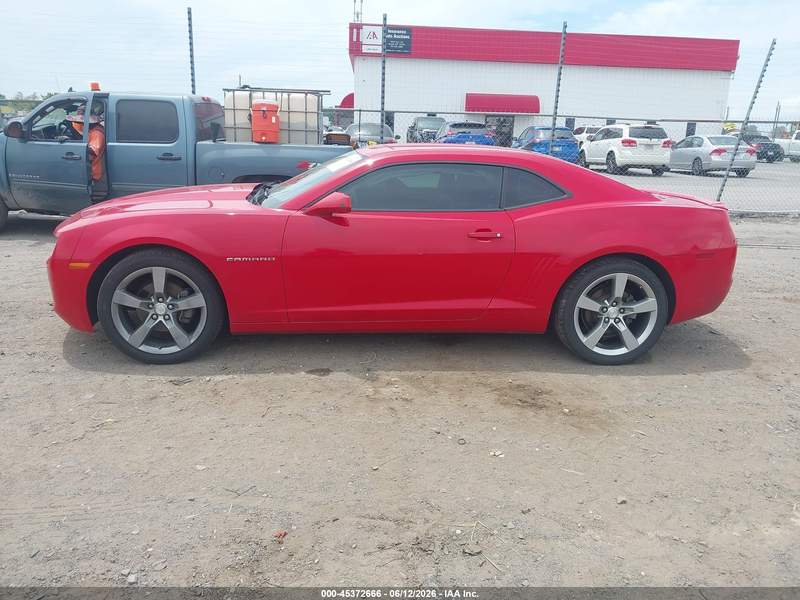2010 Chevrolet Camaro 2lt Red vin: 2G1FC1EV0A9181645