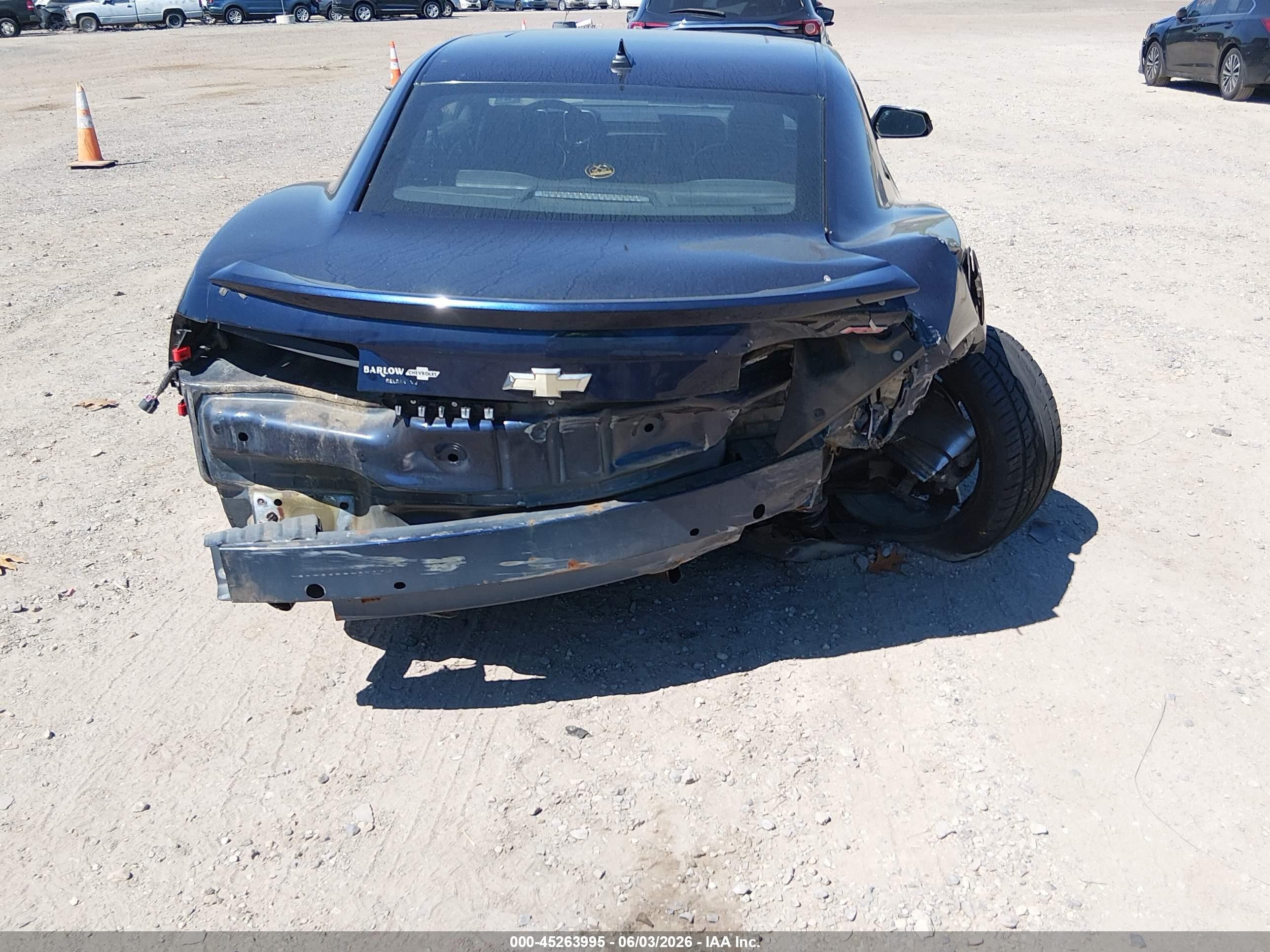 2010 Chevrolet Camaro 2lt Dark Blue vin: 2G1FC1EV1A9191844