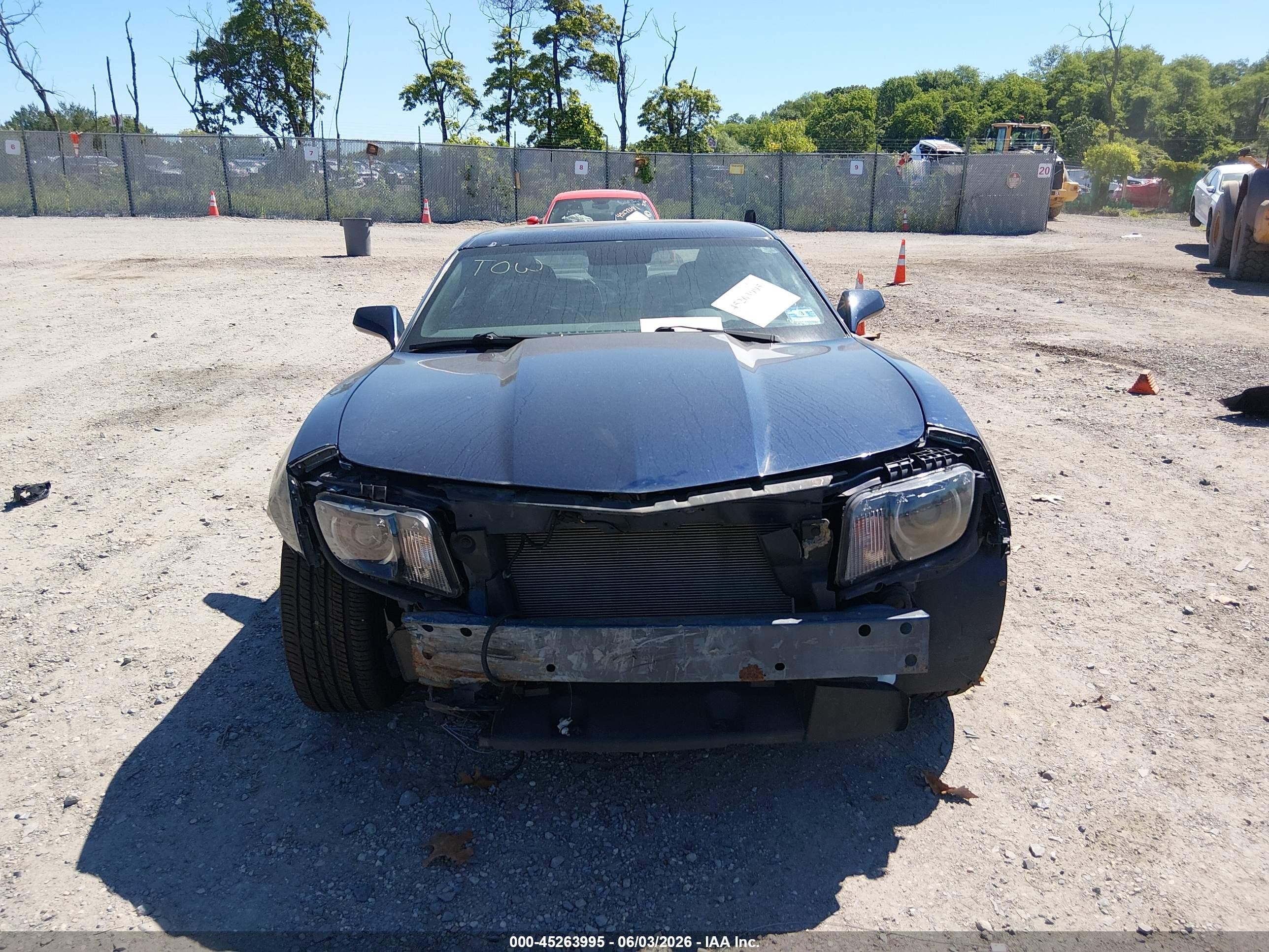 2010 Chevrolet Camaro 2lt Dark Blue vin: 2G1FC1EV1A9191844