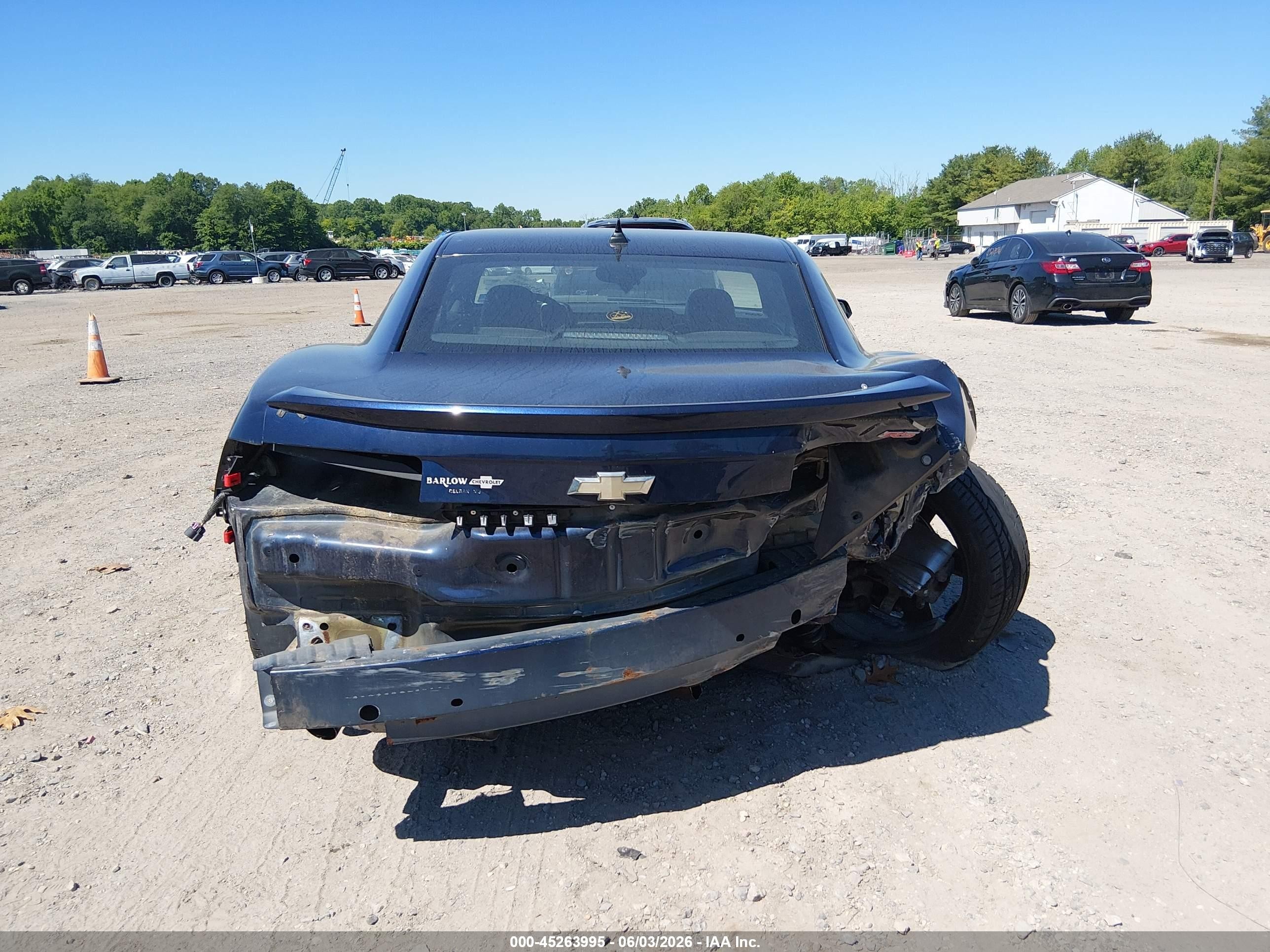 2010 Chevrolet Camaro 2lt Dark Blue vin: 2G1FC1EV1A9191844