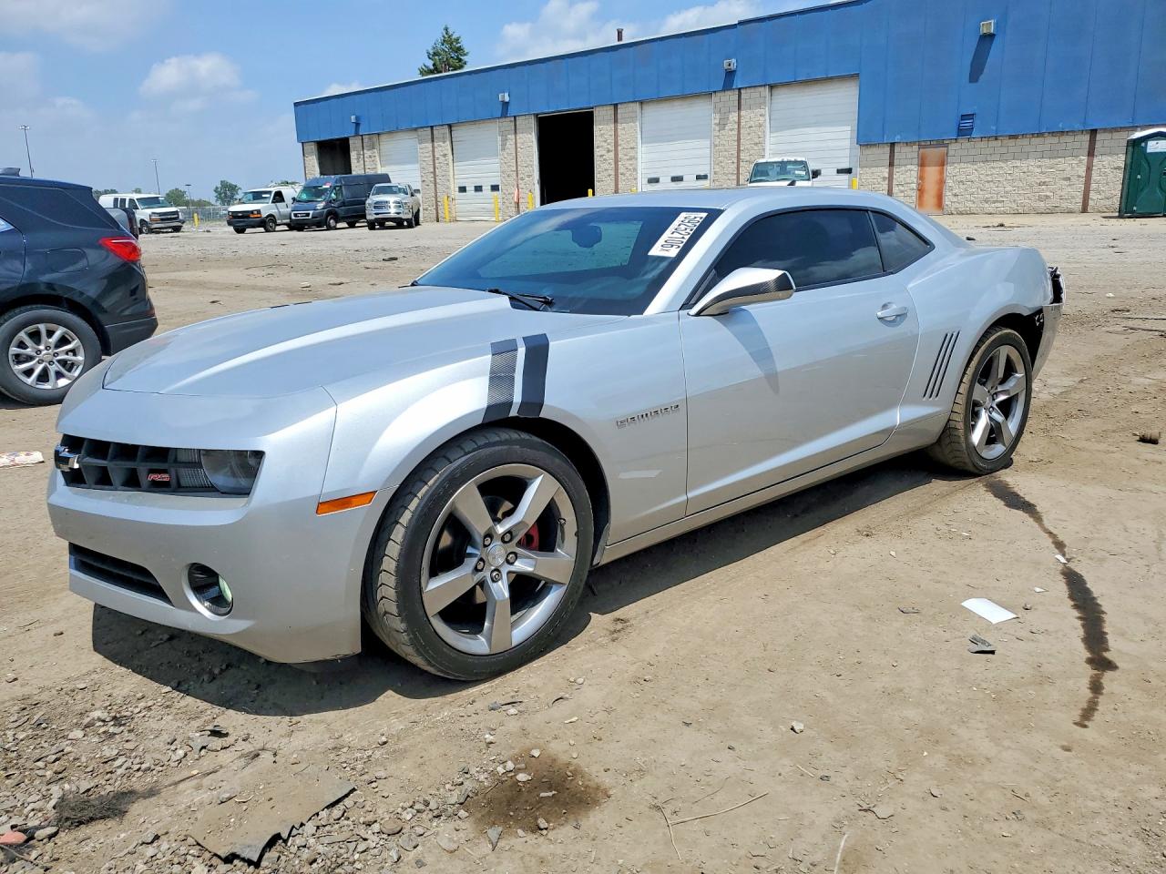 2010 Chevrolet Camaro Lt Silver vin: 2G1FC1EV1A9205581