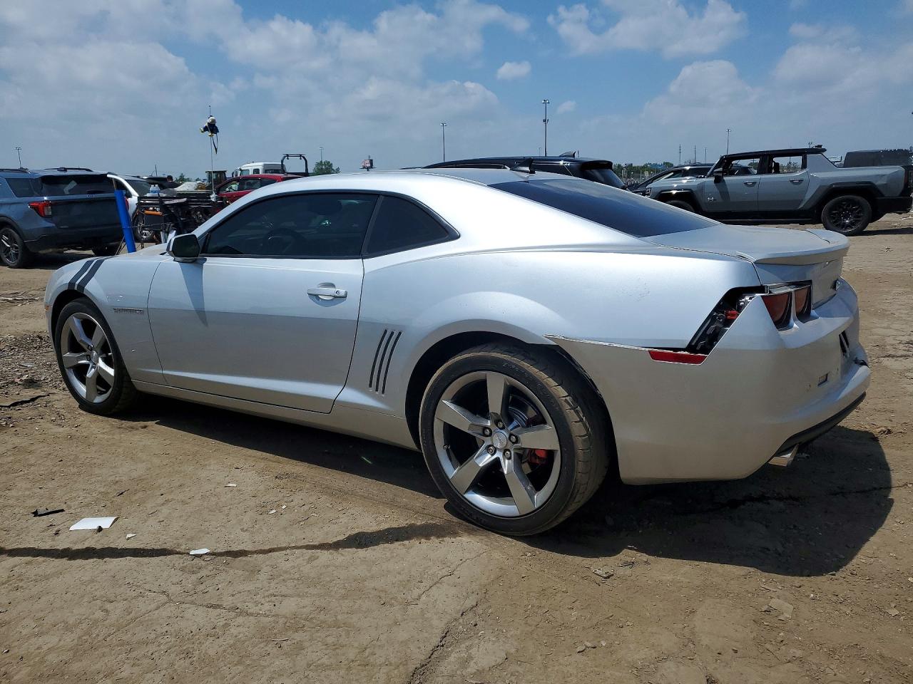 2010 Chevrolet Camaro Lt Silver vin: 2G1FC1EV1A9205581