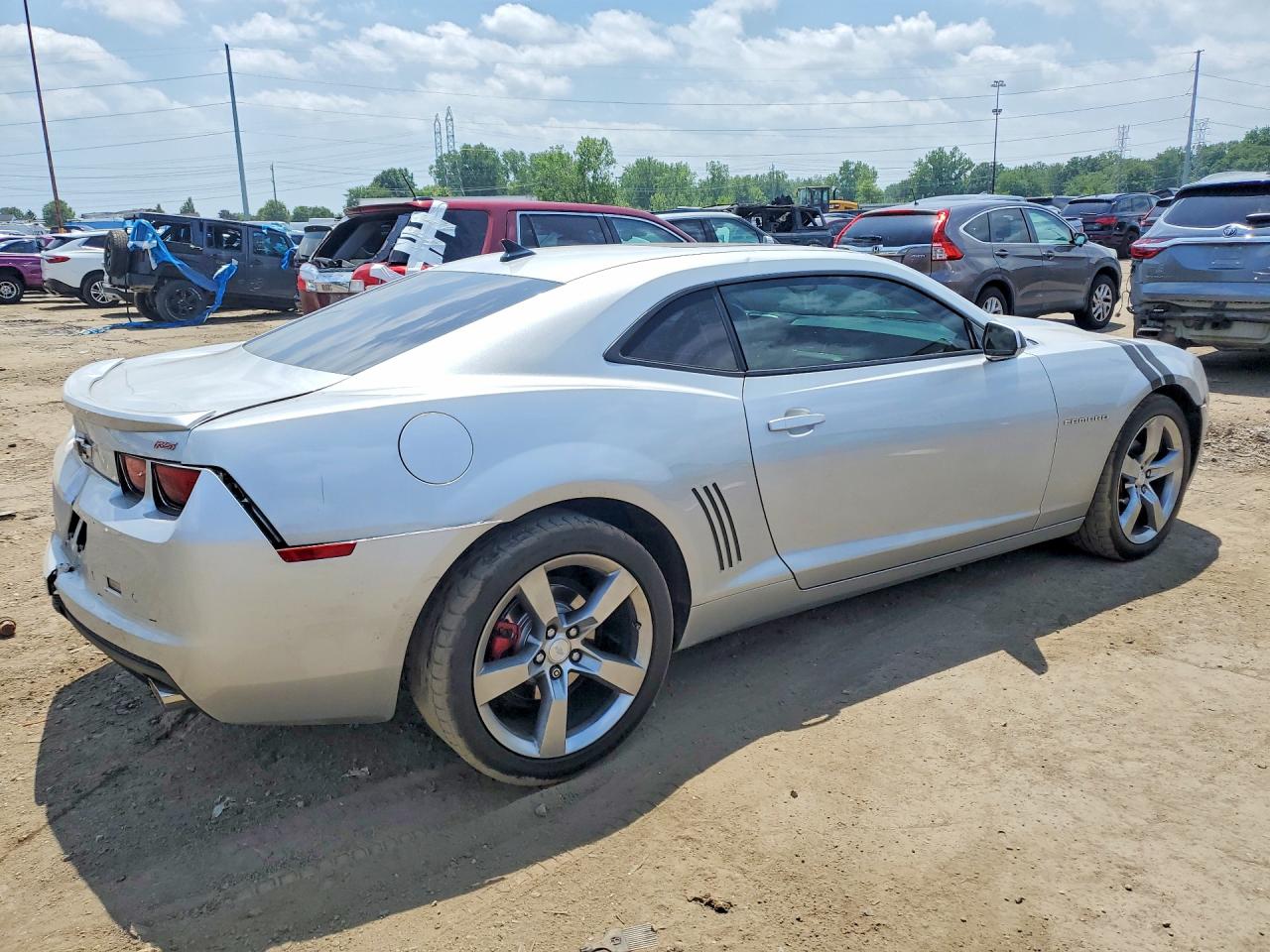 2010 Chevrolet Camaro Lt Silver vin: 2G1FC1EV1A9205581