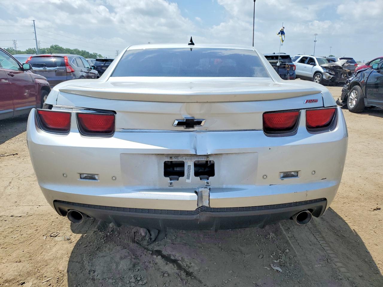 2010 Chevrolet Camaro Lt Silver vin: 2G1FC1EV1A9205581