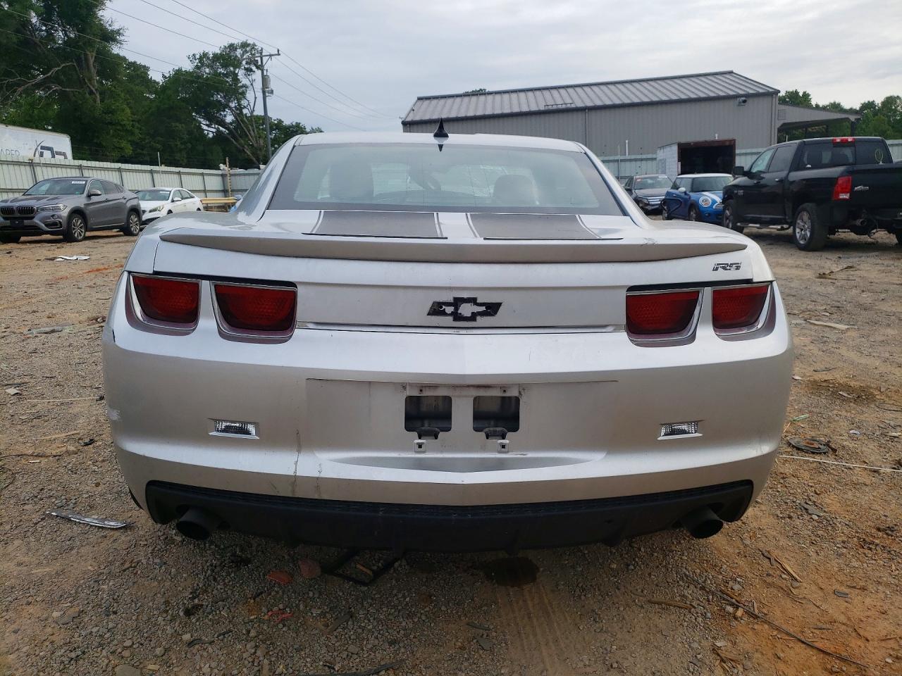 2010 Chevrolet Camaro Lt Silver vin: 2G1FC1EV2A9129630