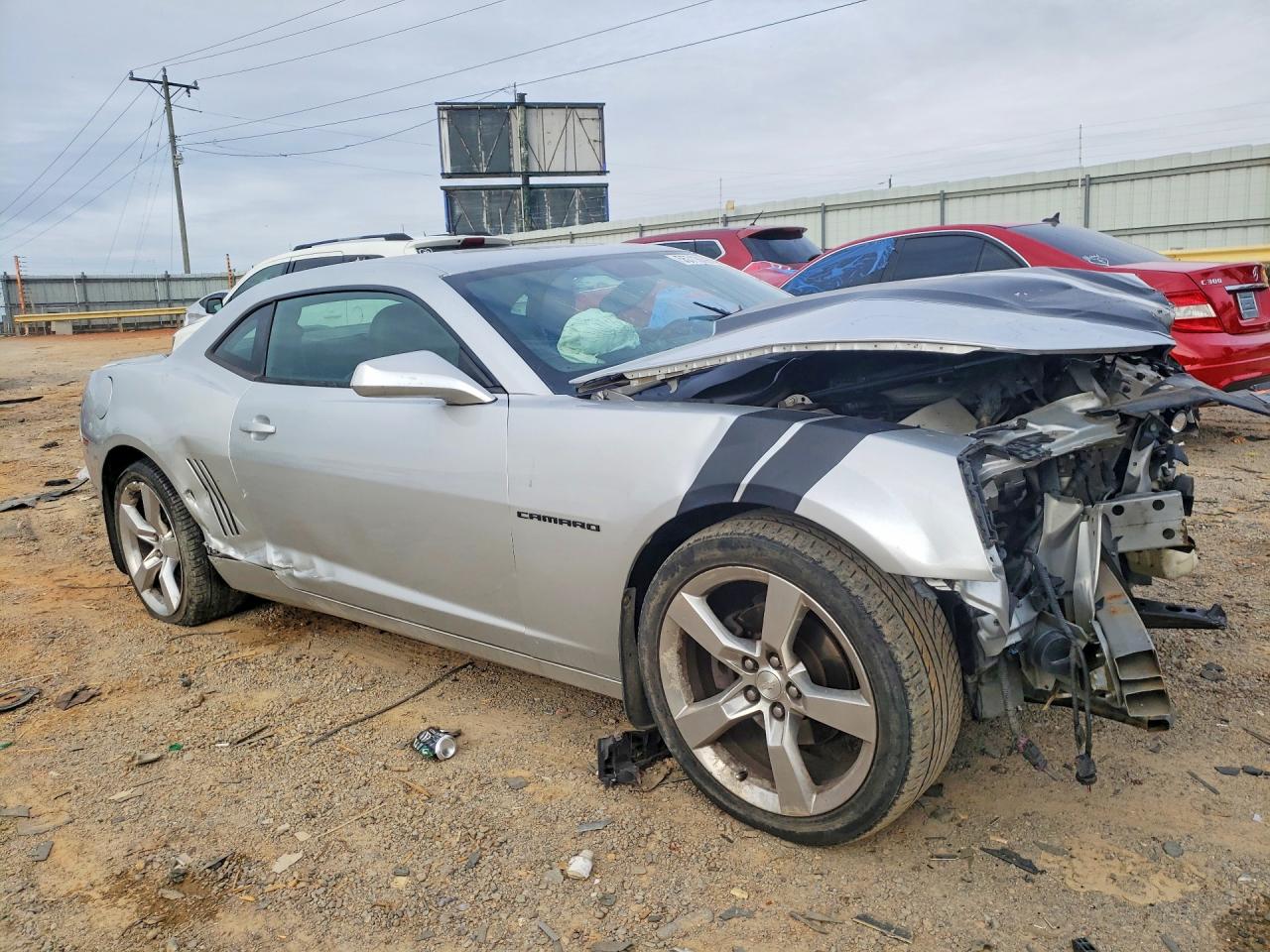 2010 Chevrolet Camaro Lt Silver vin: 2G1FC1EV2A9129630