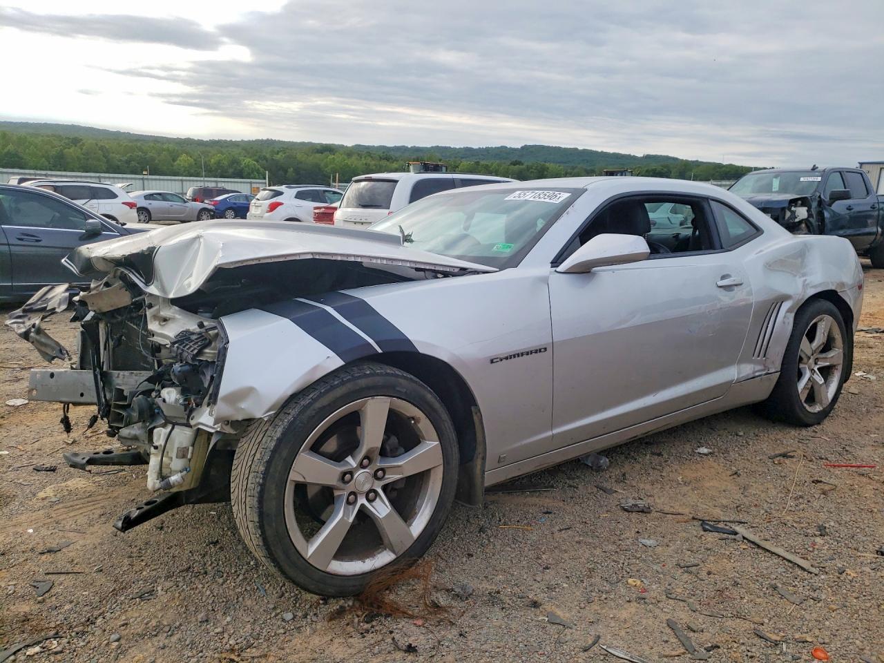 2010 Chevrolet Camaro Lt Silver vin: 2G1FC1EV2A9129630