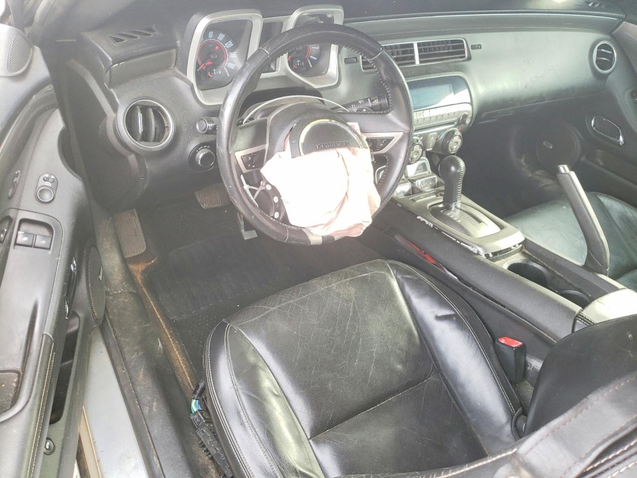 2010 Chevrolet Camaro Lt Silver vin: 2G1FC1EV2A9129630
