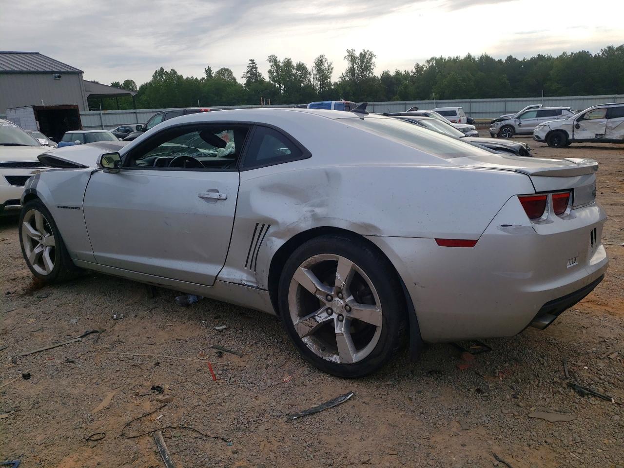 2010 Chevrolet Camaro Lt Silver vin: 2G1FC1EV2A9129630