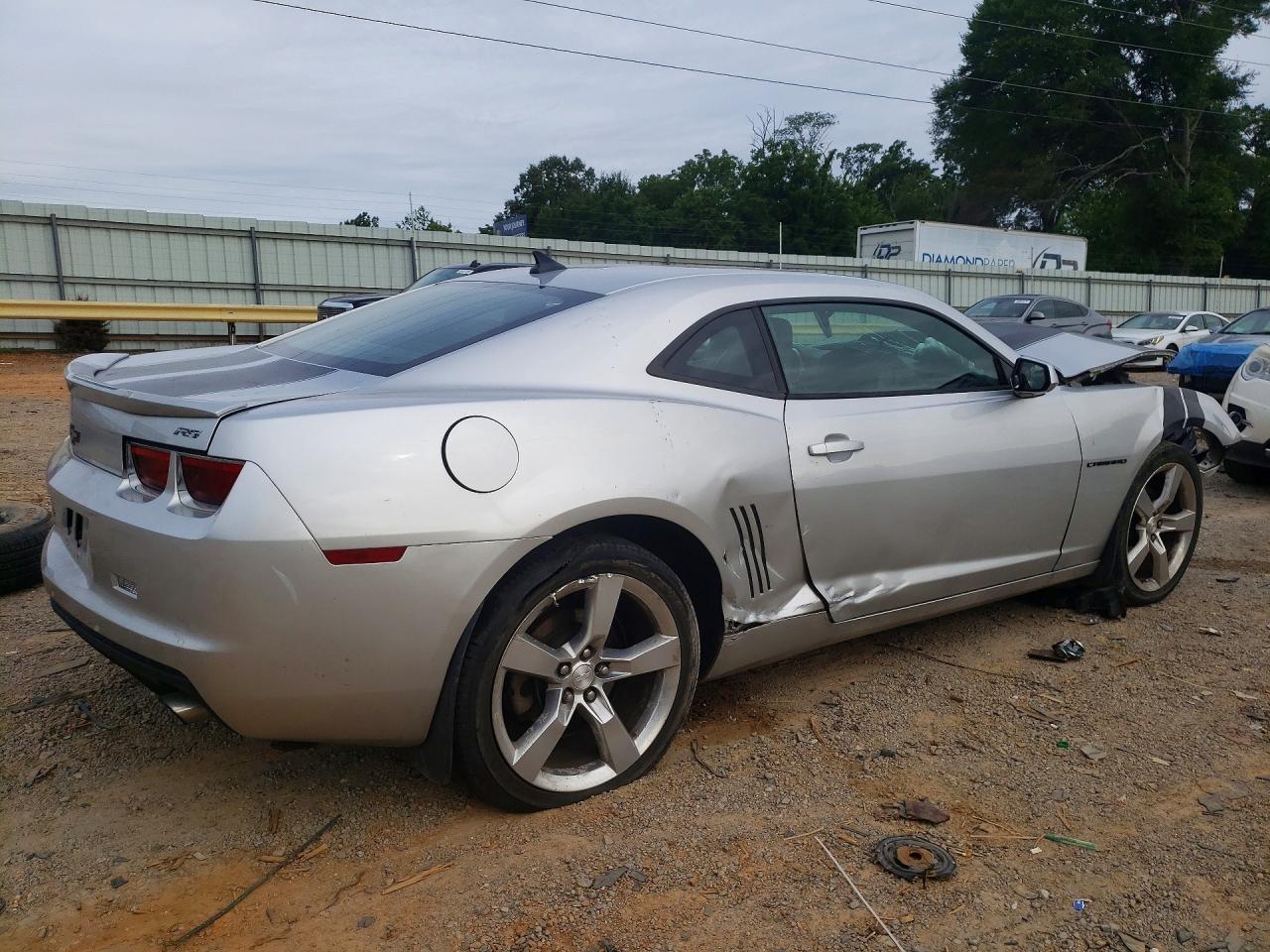 2010 Chevrolet Camaro Lt Silver vin: 2G1FC1EV2A9129630
