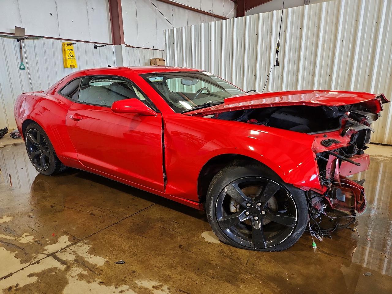 2010 Chevrolet Camaro Lt Red vin: 2G1FC1EV3A9140104