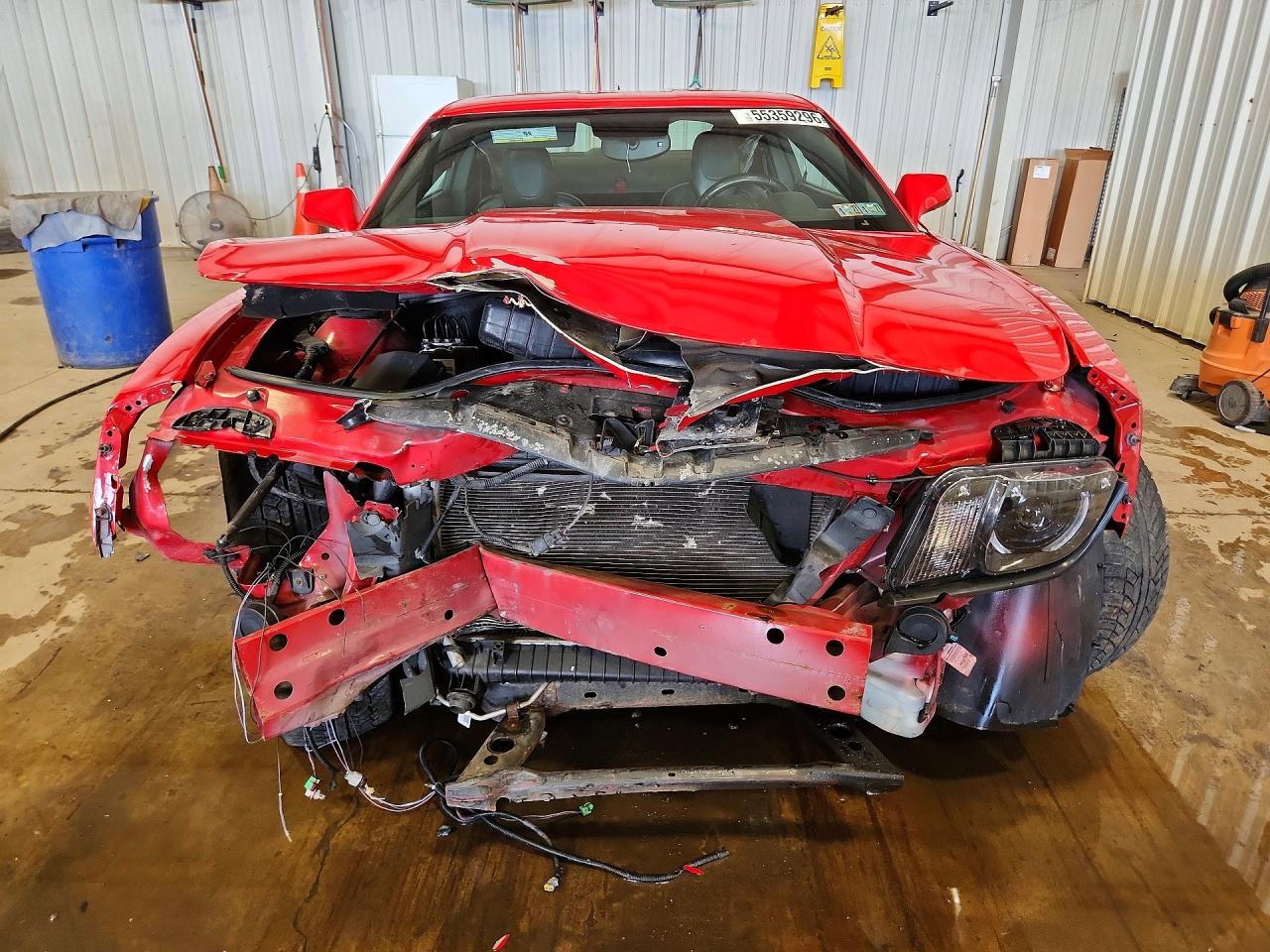 2010 Chevrolet Camaro Lt Red vin: 2G1FC1EV3A9140104