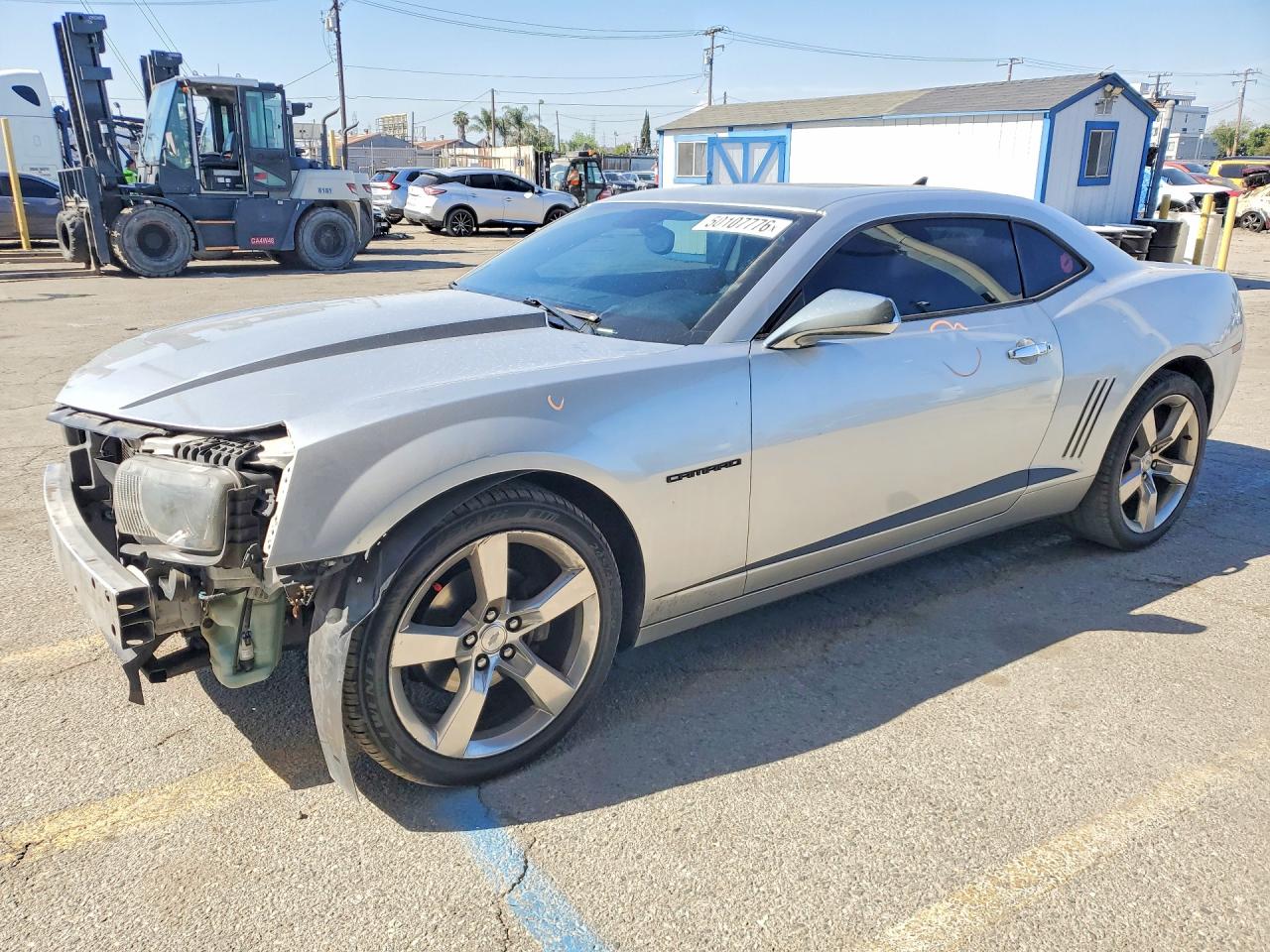 2010 Chevrolet Camaro Lt Gray vin: 2G1FC1EV3A9153242