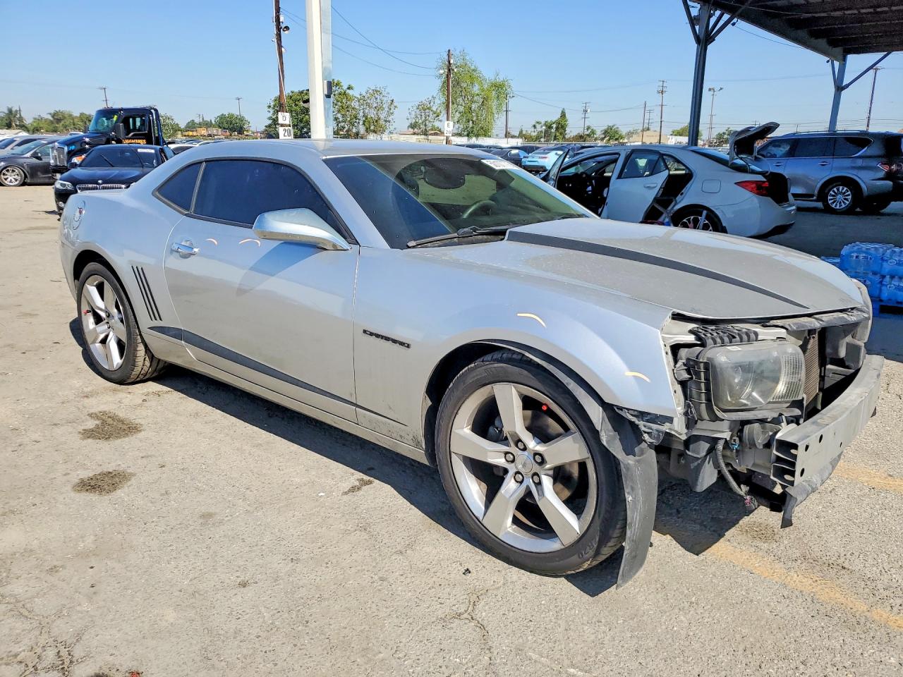 2010 Chevrolet Camaro Lt Gray vin: 2G1FC1EV3A9153242