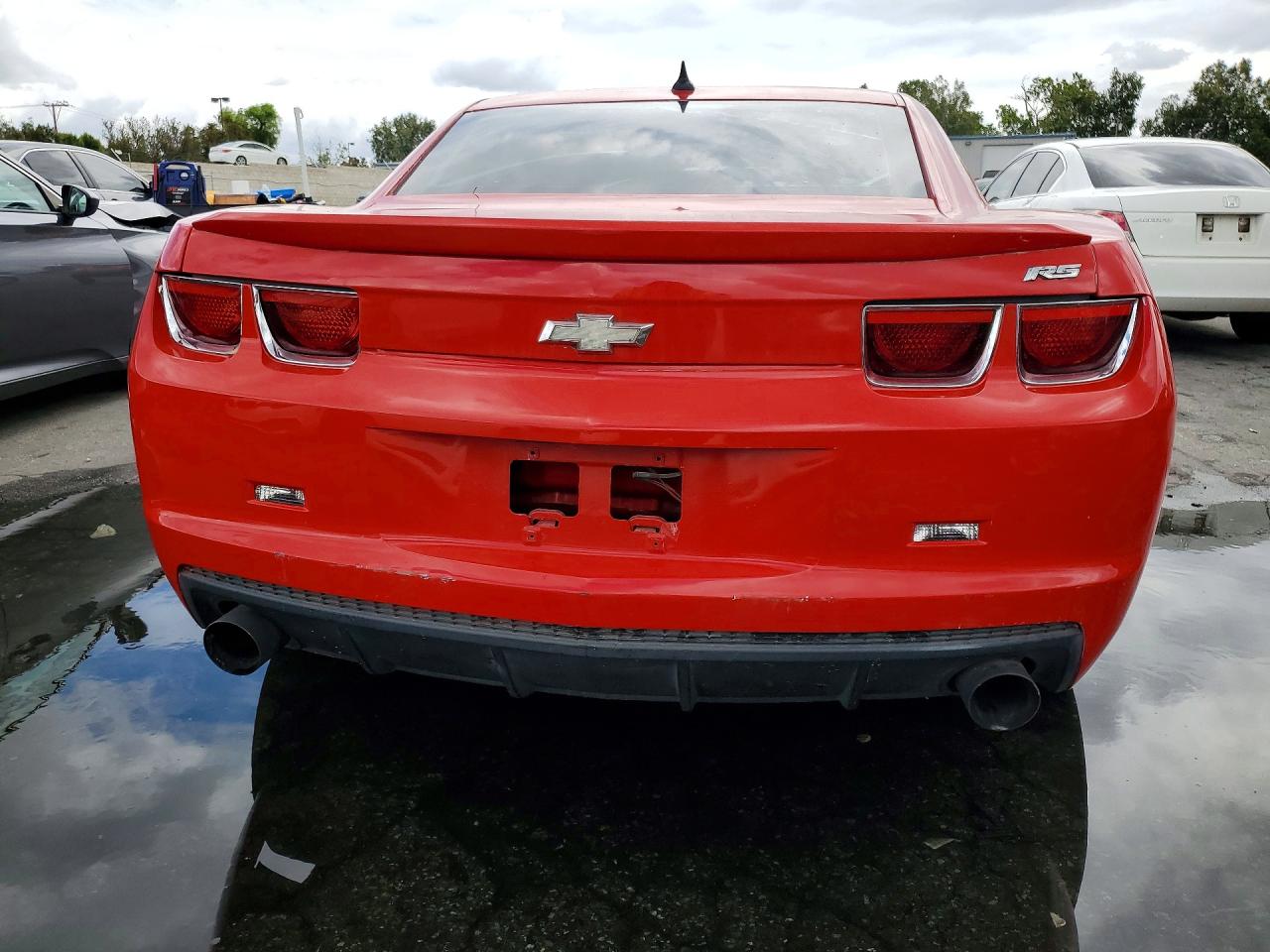2010 Chevrolet Camaro Ls Red vin: 2G1FC1EV3A9216825