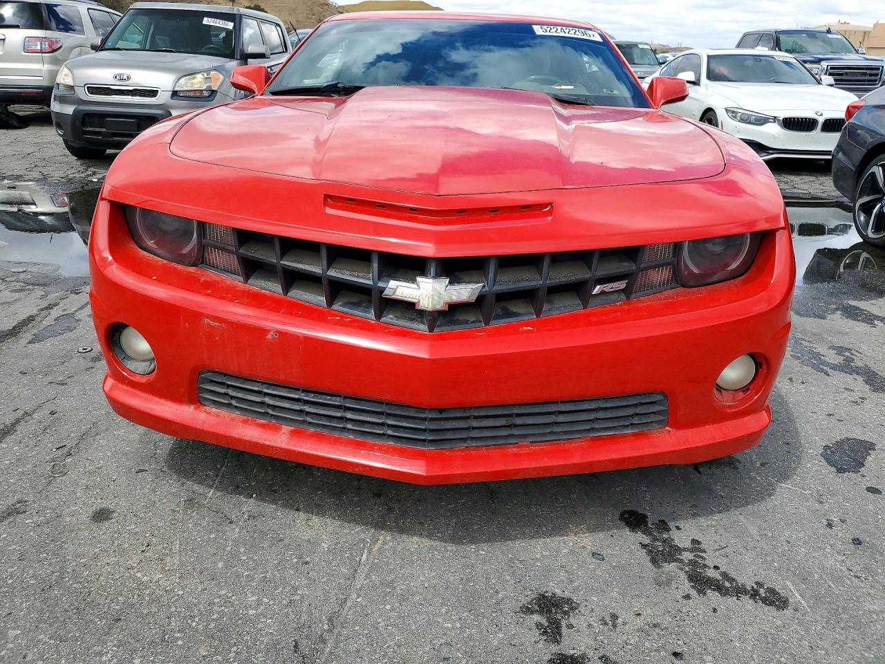 2010 Chevrolet Camaro Ls Red vin: 2G1FC1EV3A9216825