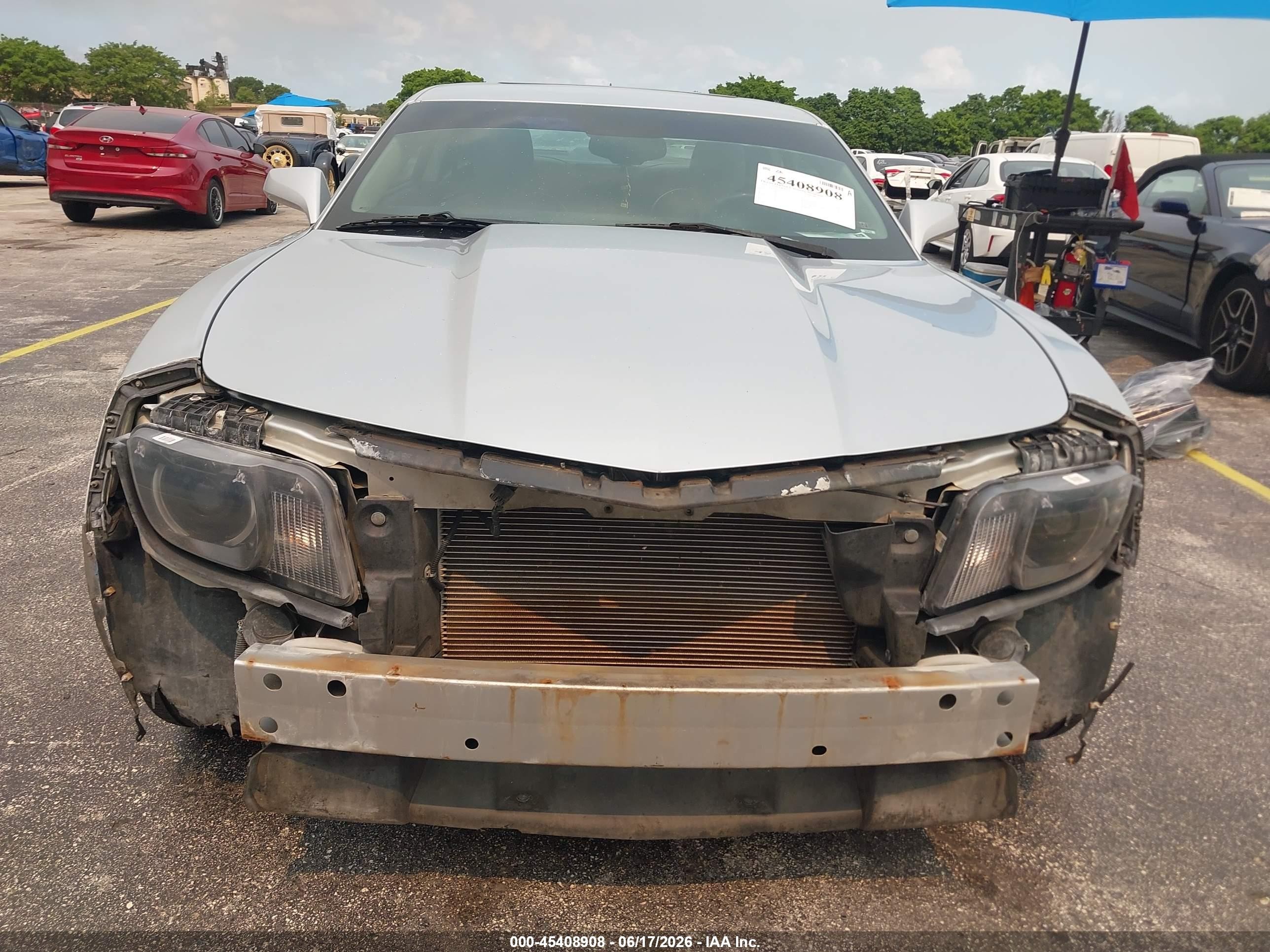 2010 Chevrolet Camaro 2lt Silver vin: 2G1FC1EV3A9224715