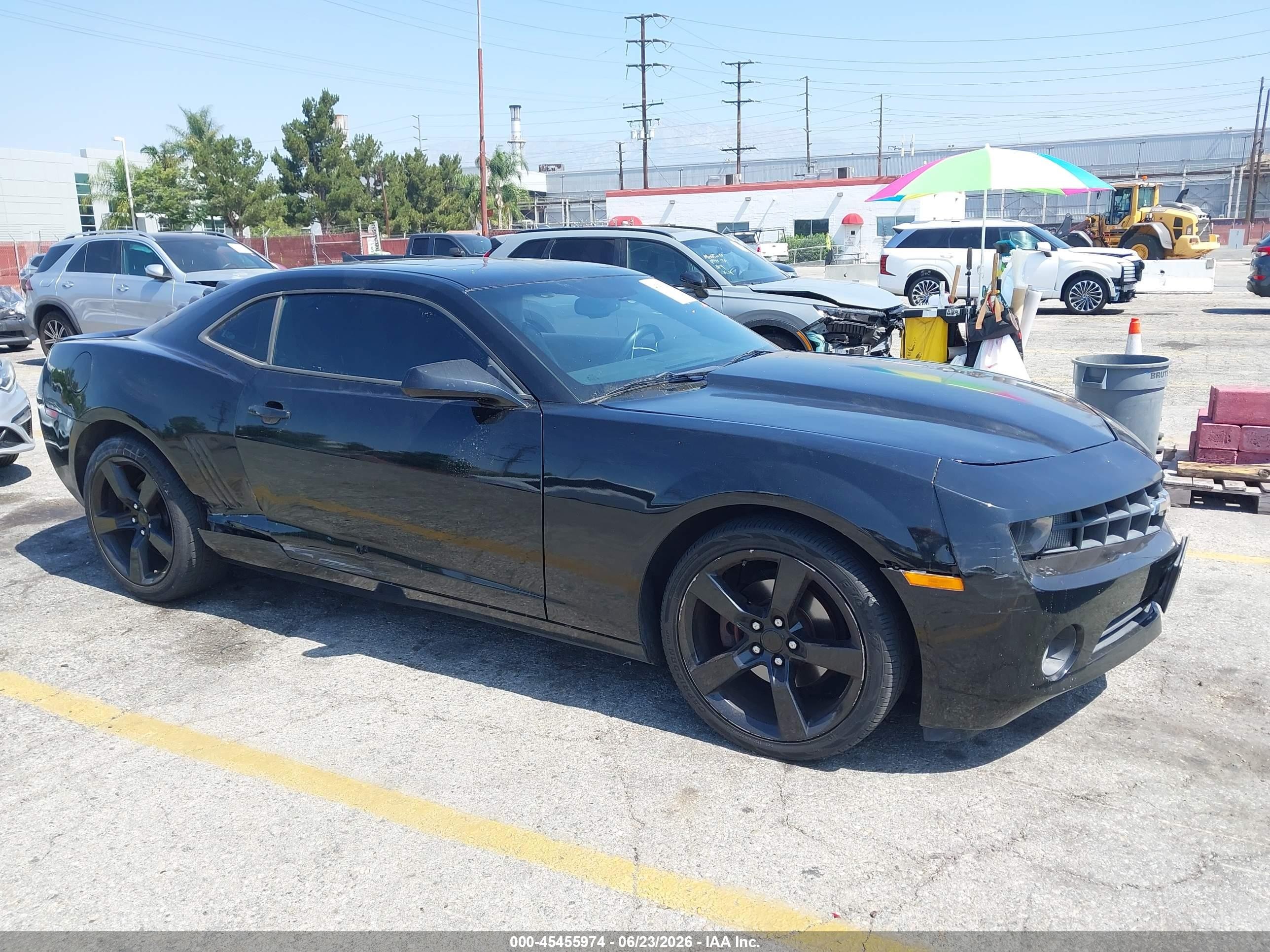 2010 Chevrolet Camaro 2lt Black vin: 2G1FC1EV3A9225914