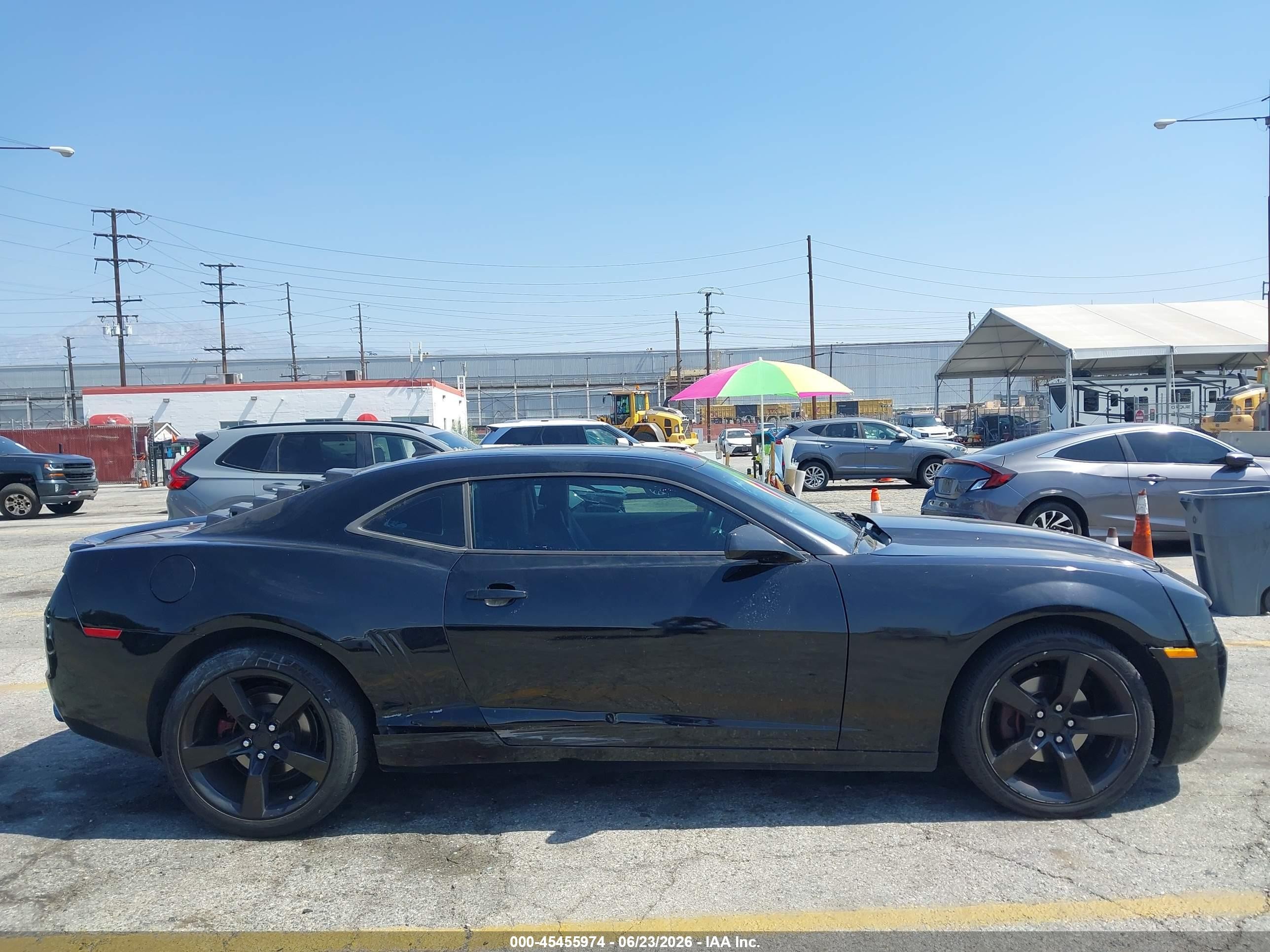 2010 Chevrolet Camaro 2lt Black vin: 2G1FC1EV3A9225914