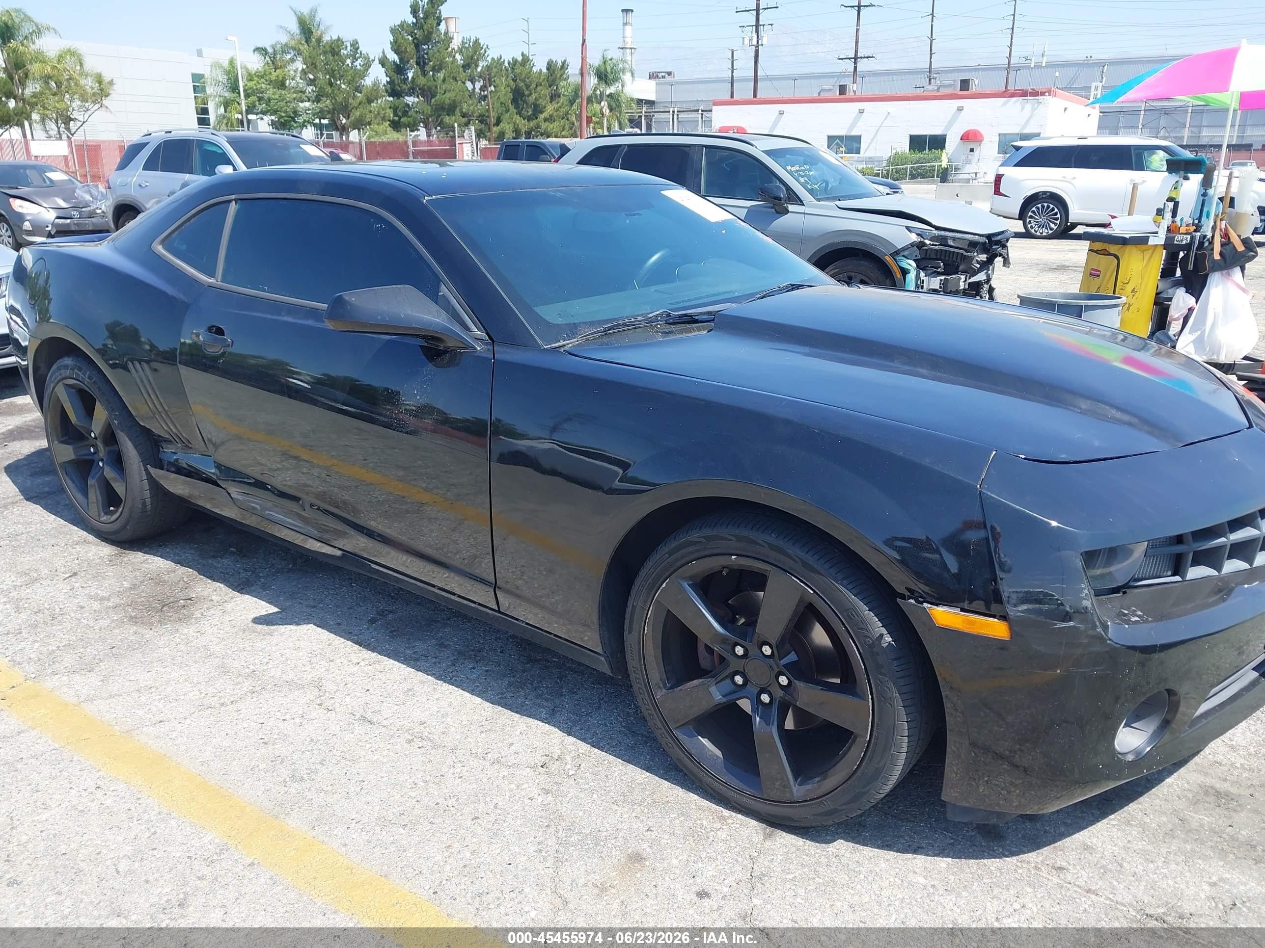 2010 Chevrolet Camaro 2lt Black vin: 2G1FC1EV3A9225914