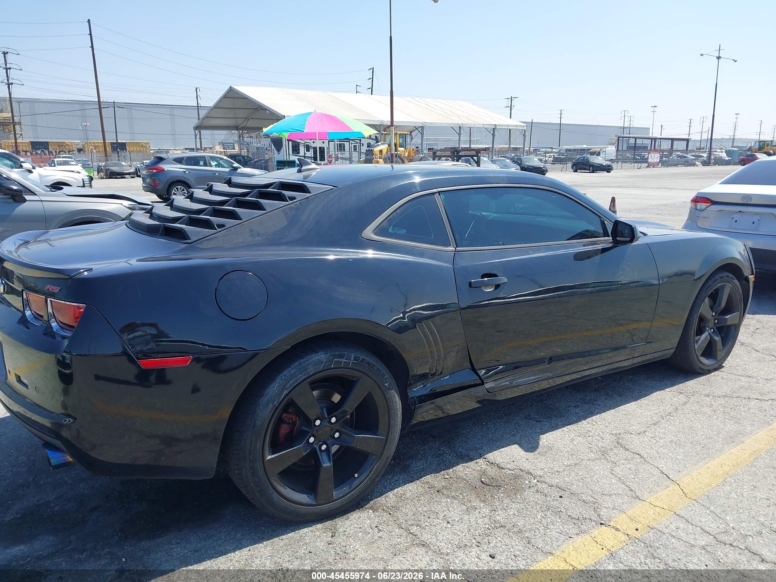 2010 Chevrolet Camaro 2lt Black vin: 2G1FC1EV3A9225914