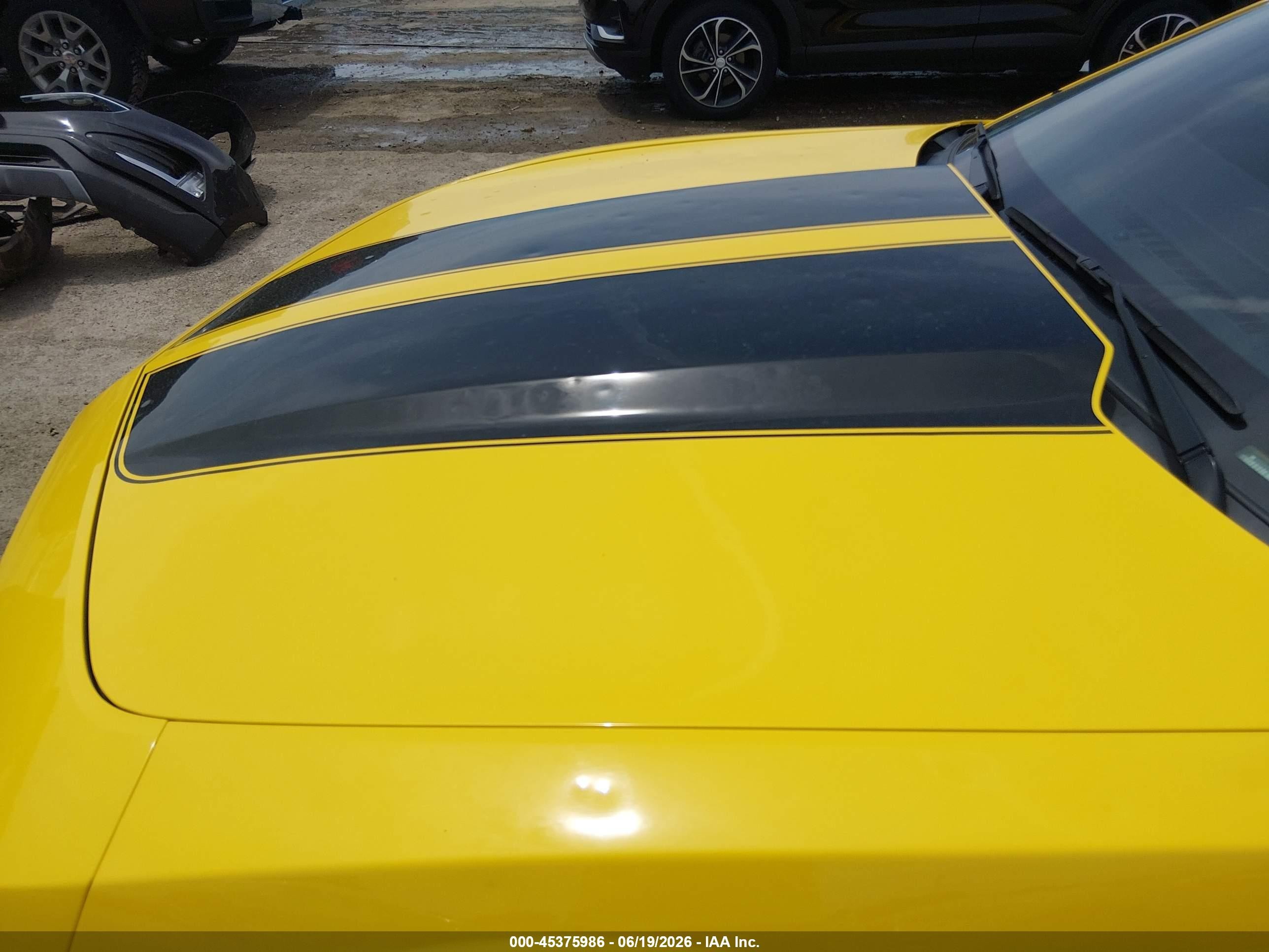 2010 Chevrolet Camaro 2lt Yellow vin: 2G1FC1EV4A9102333
