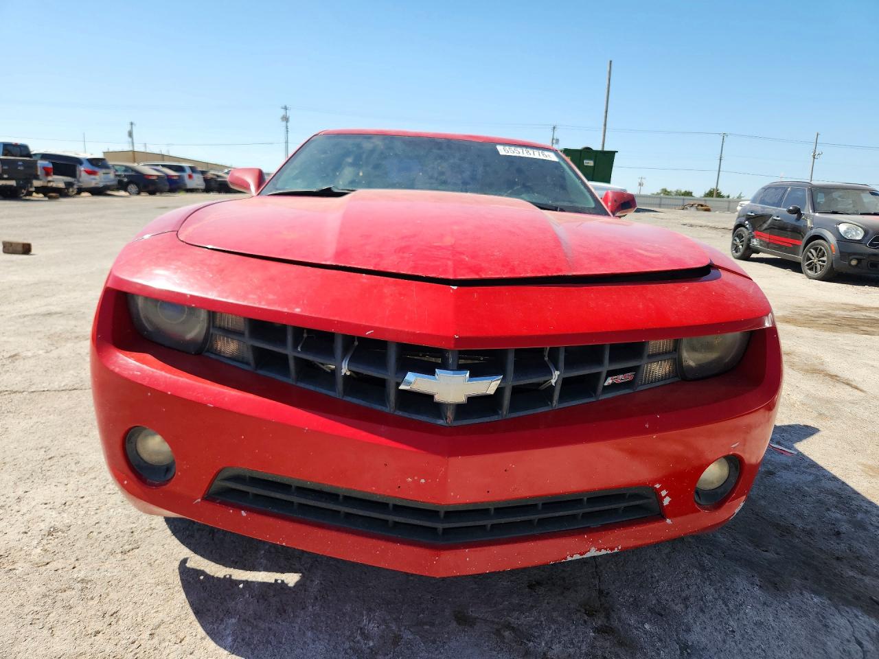 2010 Chevrolet Camaro Lt Red vin: 2G1FC1EV4A9140676