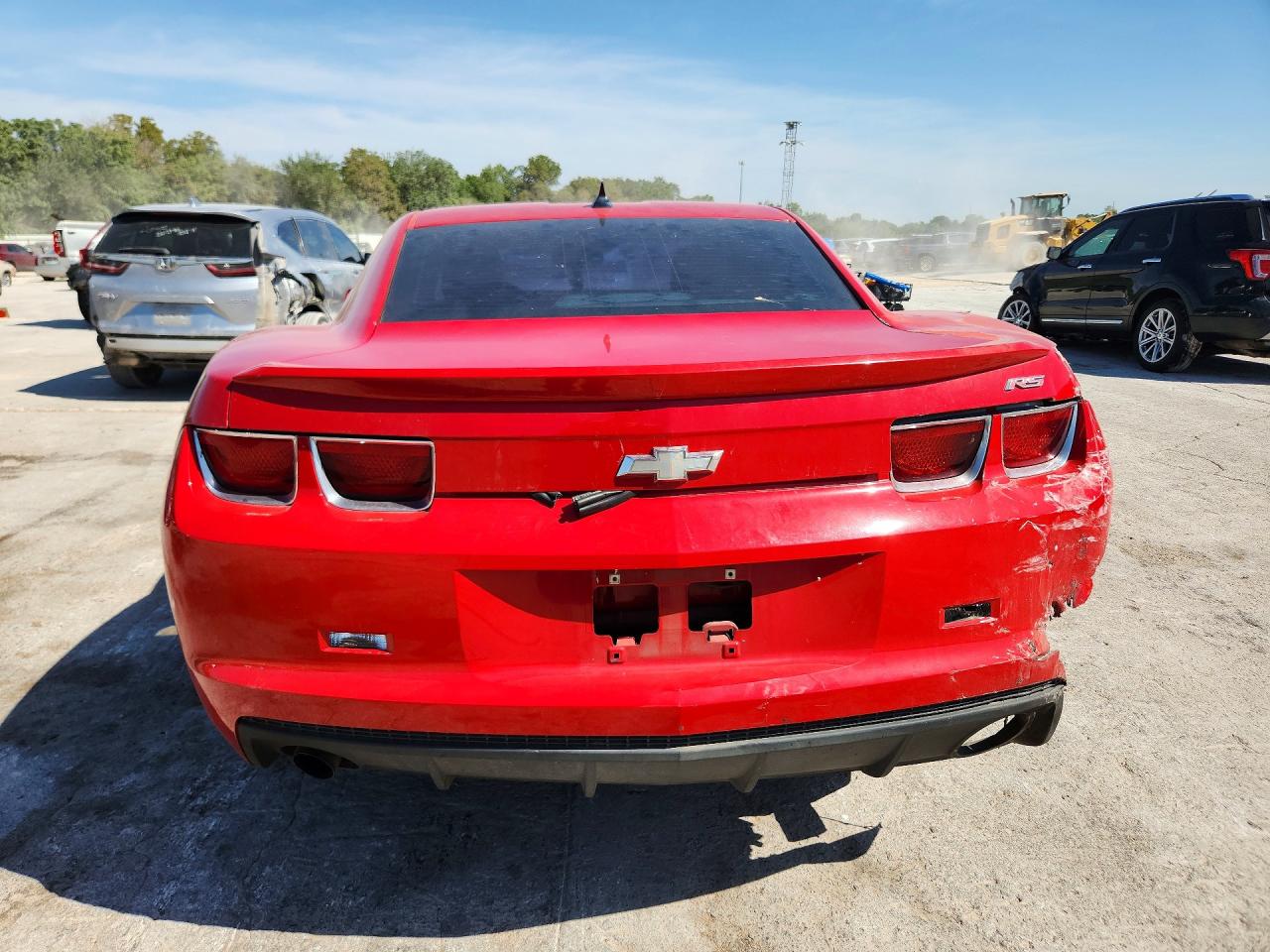 2010 Chevrolet Camaro Lt Red vin: 2G1FC1EV4A9140676