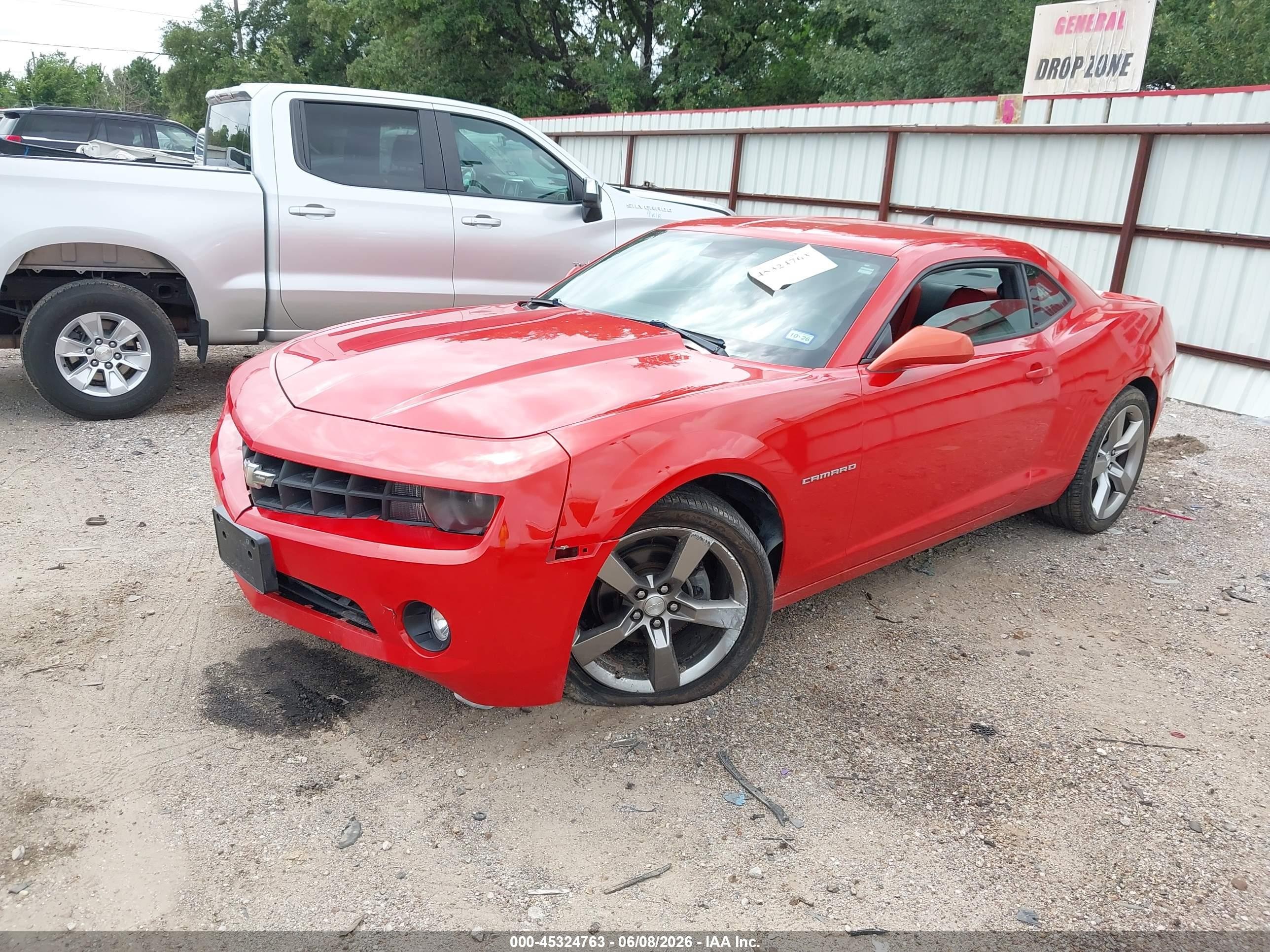 2010 Chevrolet Camaro 2lt Оранжевый vin: 2G1FC1EV4A9150642