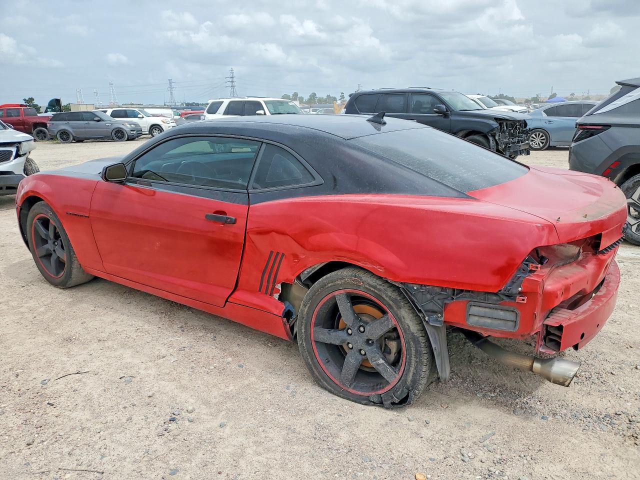 2010 Chevrolet Camaro Lt Red vin: 2G1FC1EV4A9190882