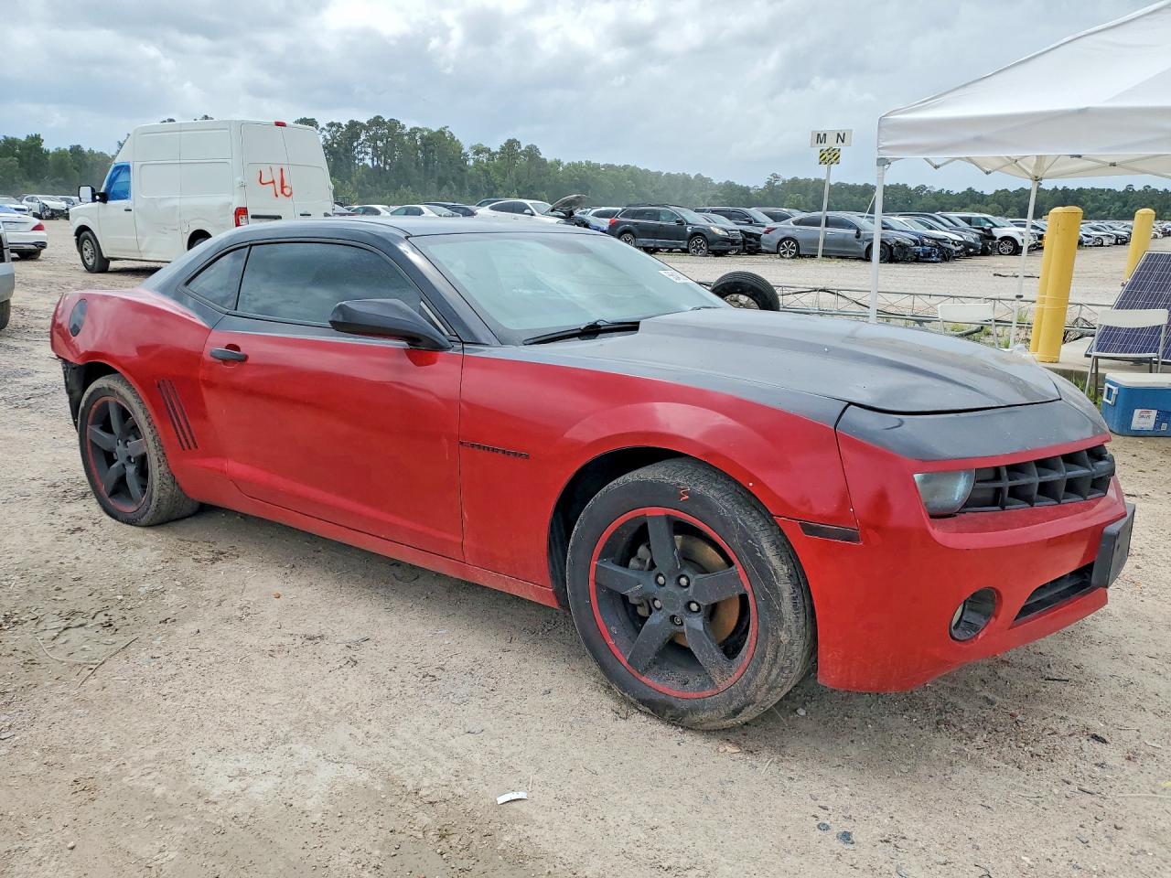 2010 Chevrolet Camaro Lt Red vin: 2G1FC1EV4A9190882