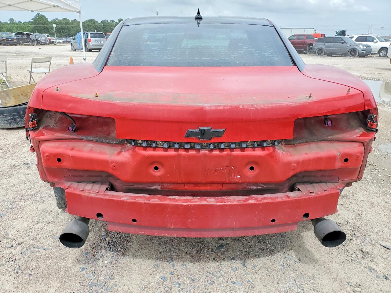 2010 Chevrolet Camaro Lt Red vin: 2G1FC1EV4A9190882