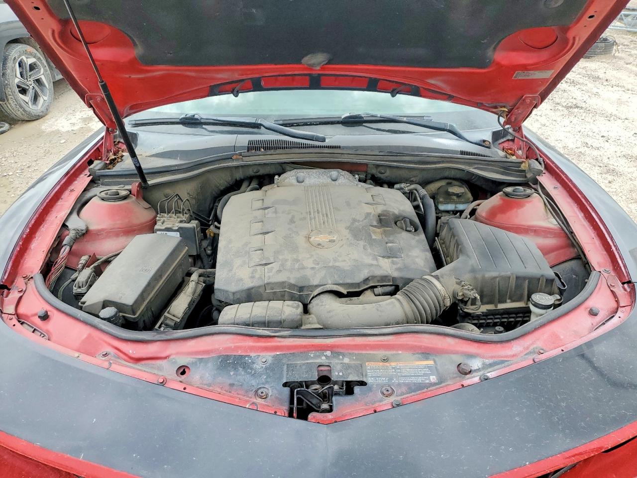 2010 Chevrolet Camaro Lt Red vin: 2G1FC1EV4A9190882