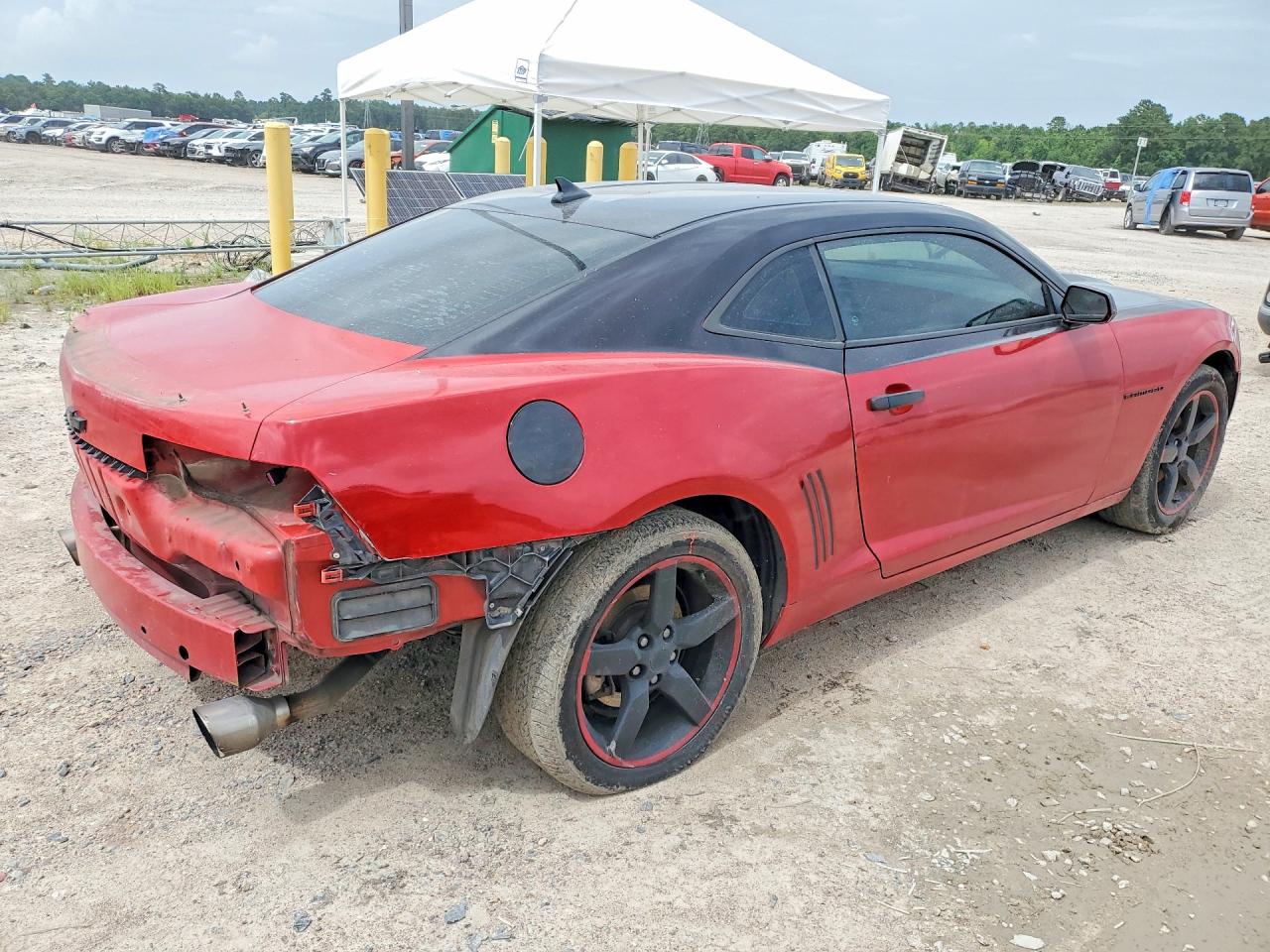2010 Chevrolet Camaro Lt Red vin: 2G1FC1EV4A9190882