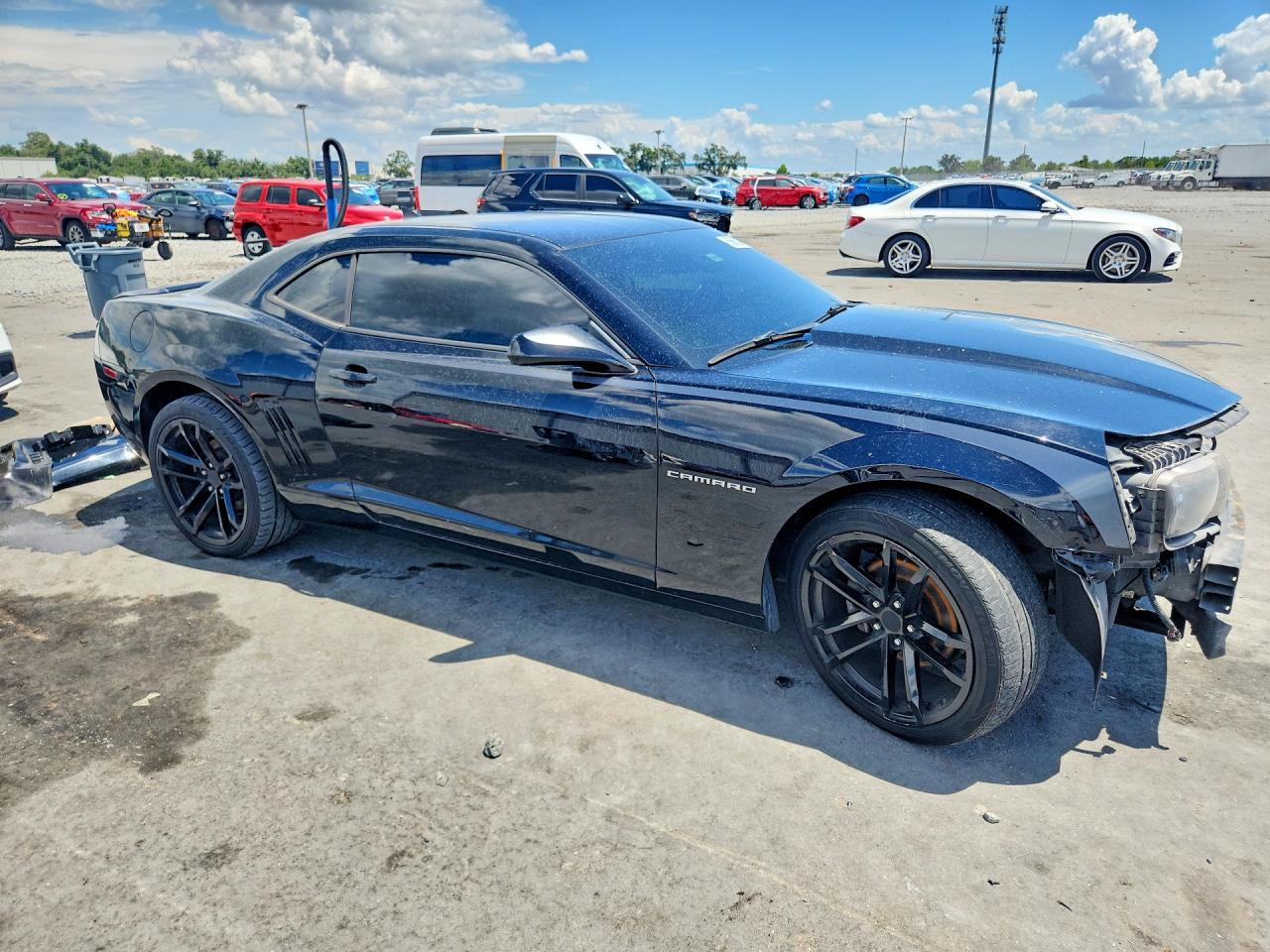 2010 Chevrolet Camaro Lt Черный vin: 2G1FC1EV4A9225582