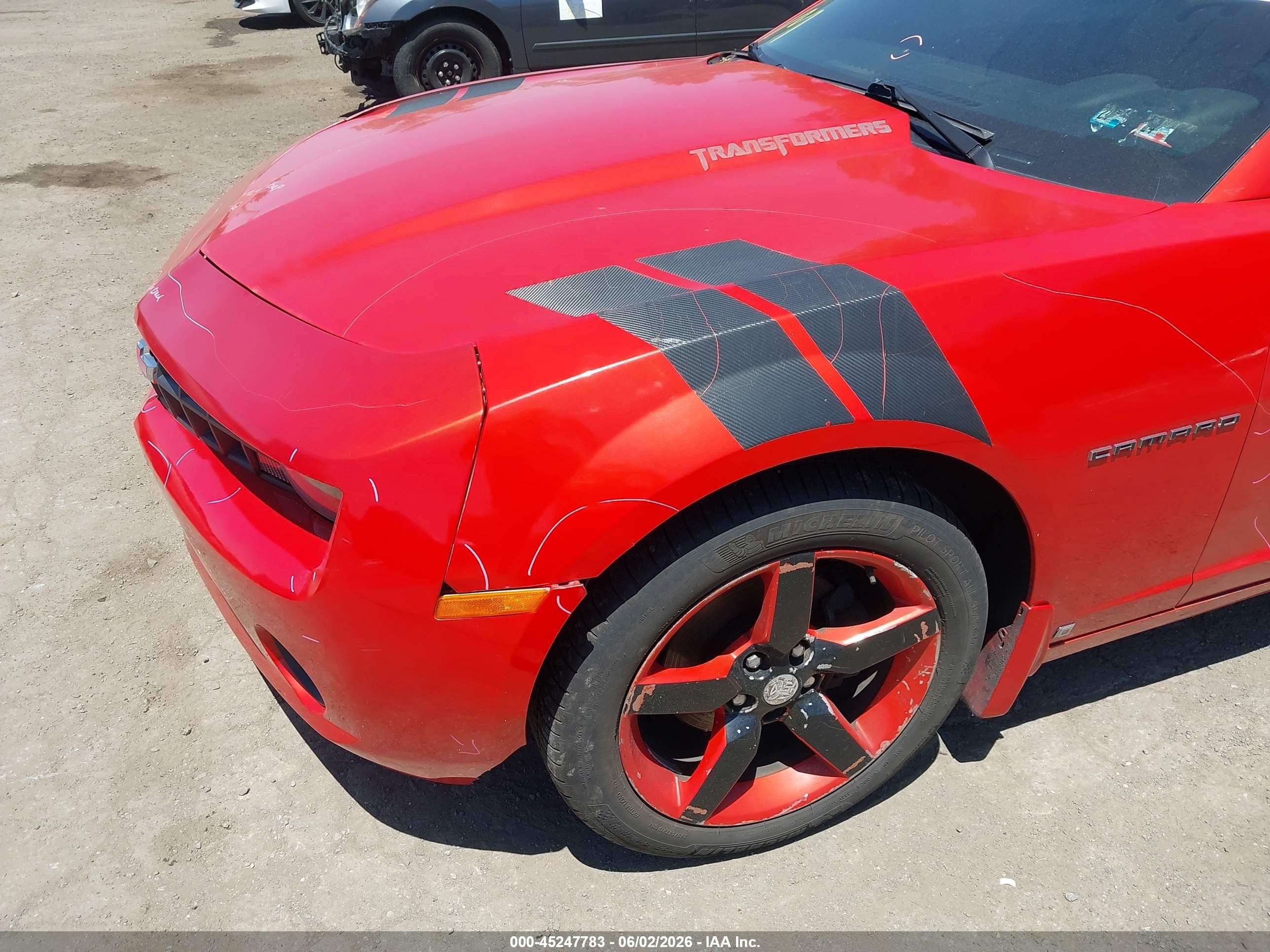 2010 Chevrolet Camaro 2lt Orange vin: 2G1FC1EV5A9140024
