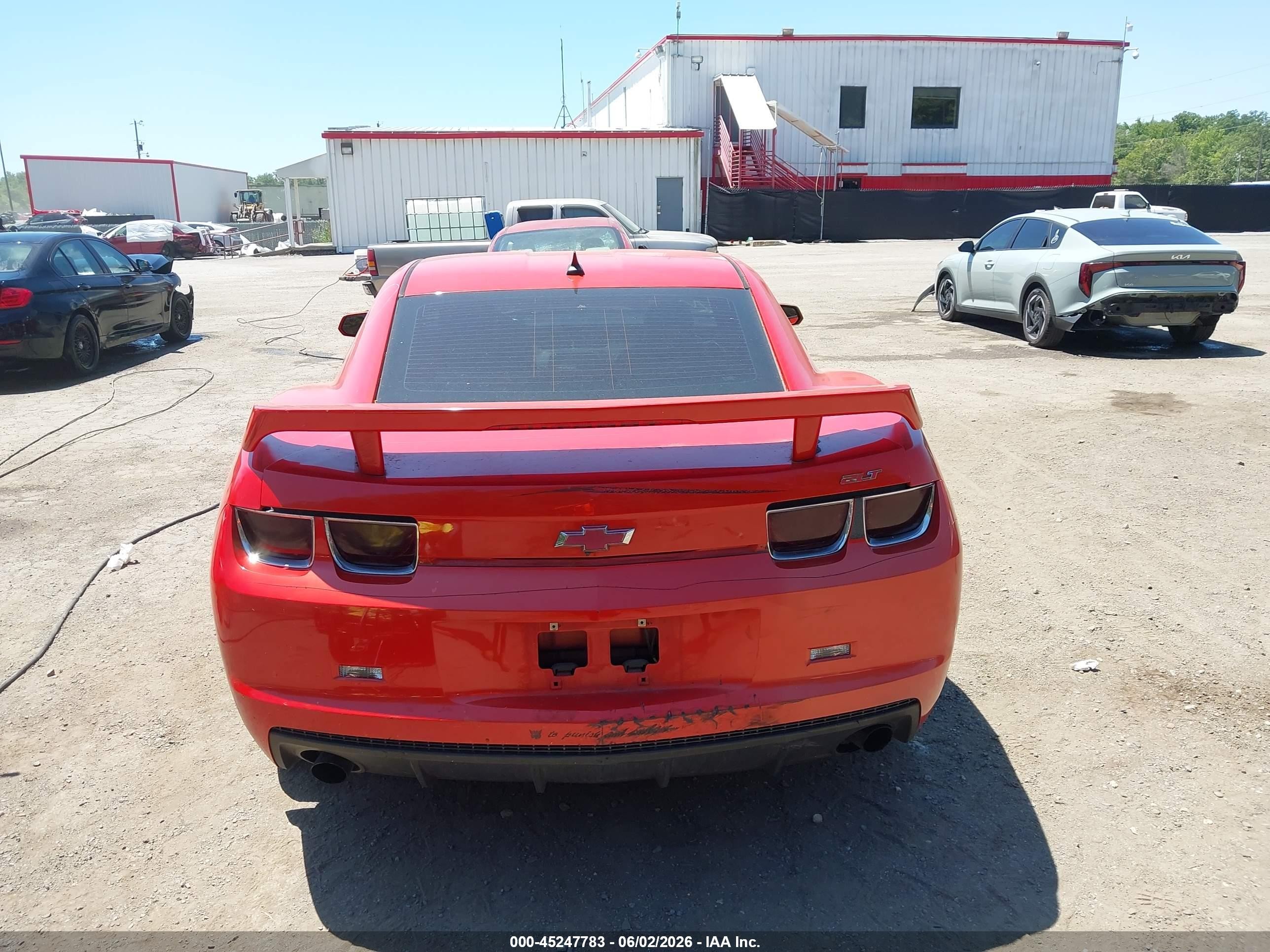 2010 Chevrolet Camaro 2lt Orange vin: 2G1FC1EV5A9140024
