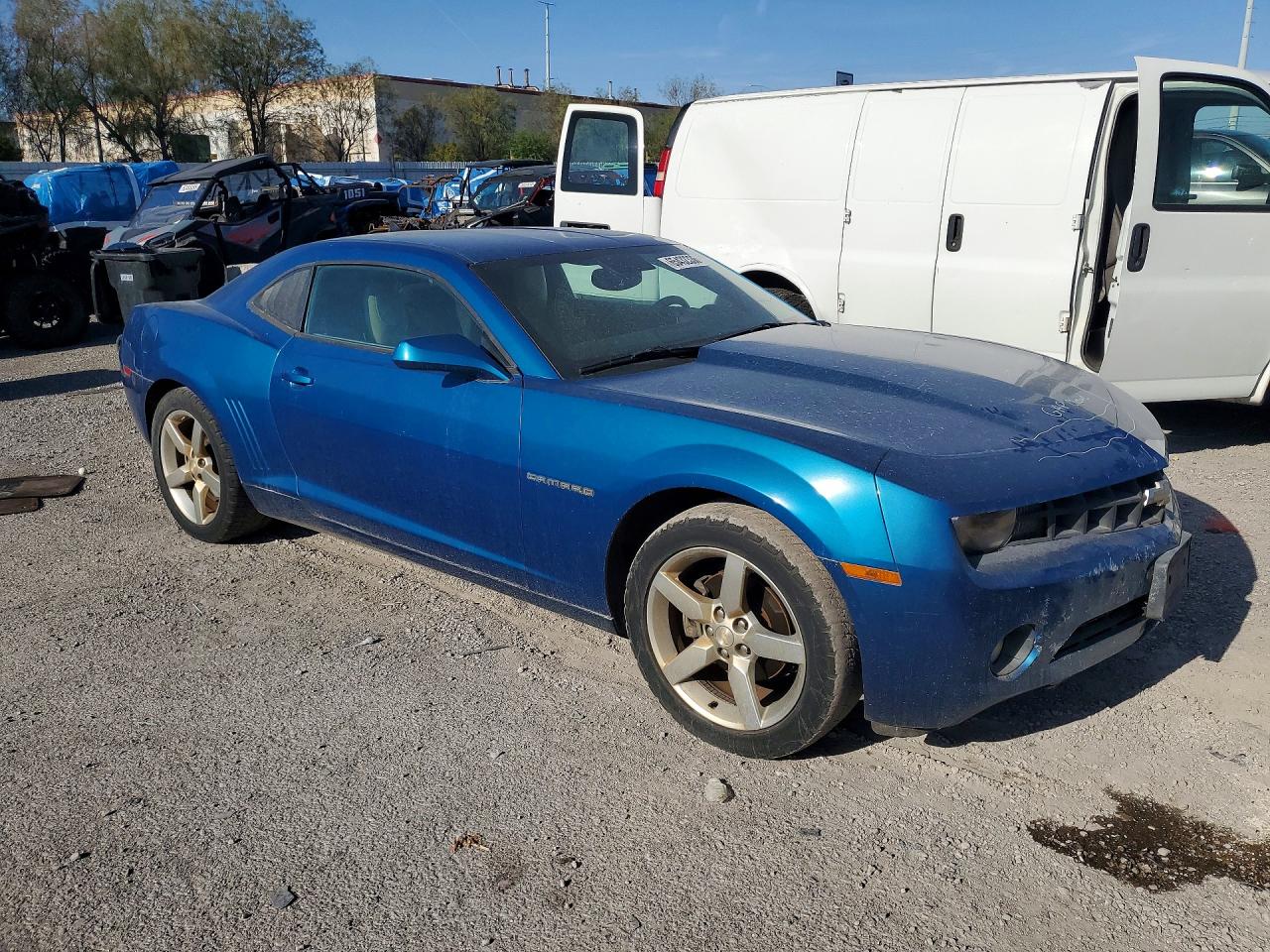 2010 Chevrolet Camaro Lt Blue vin: 2G1FC1EV5A9178255
