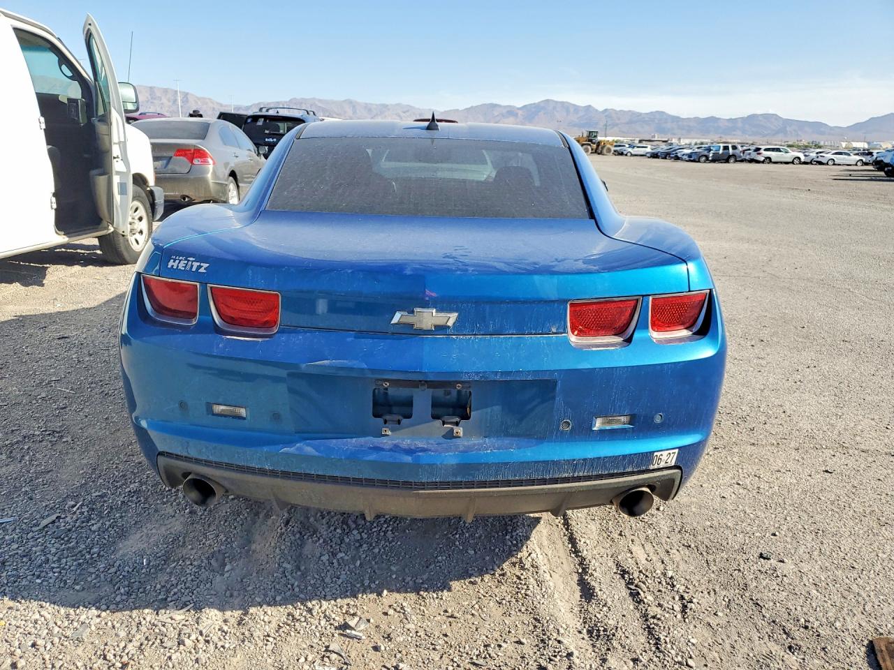 2010 Chevrolet Camaro Lt Blue vin: 2G1FC1EV5A9178255