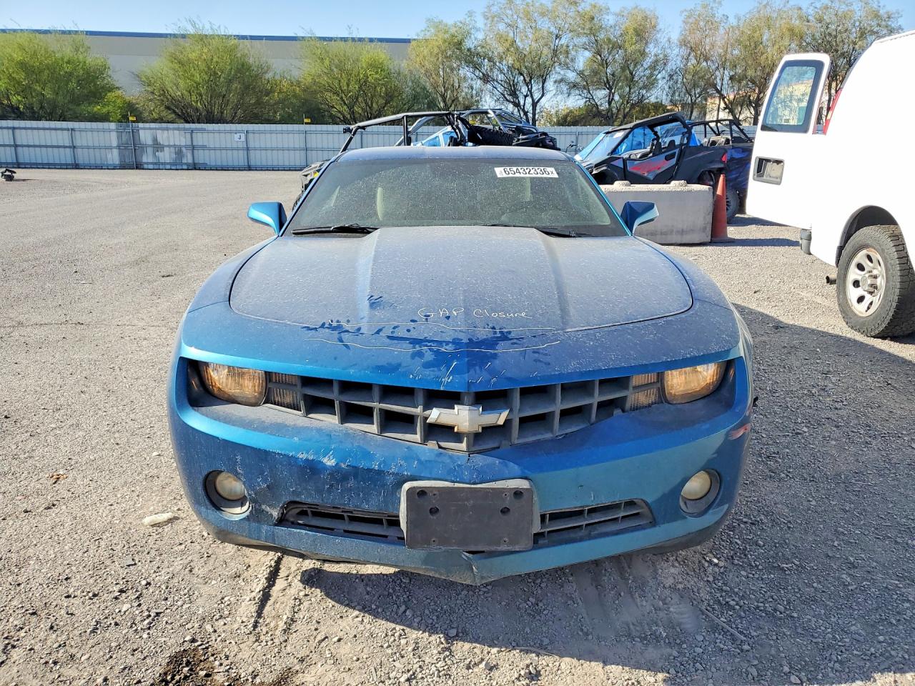 2010 Chevrolet Camaro Lt Blue vin: 2G1FC1EV5A9178255