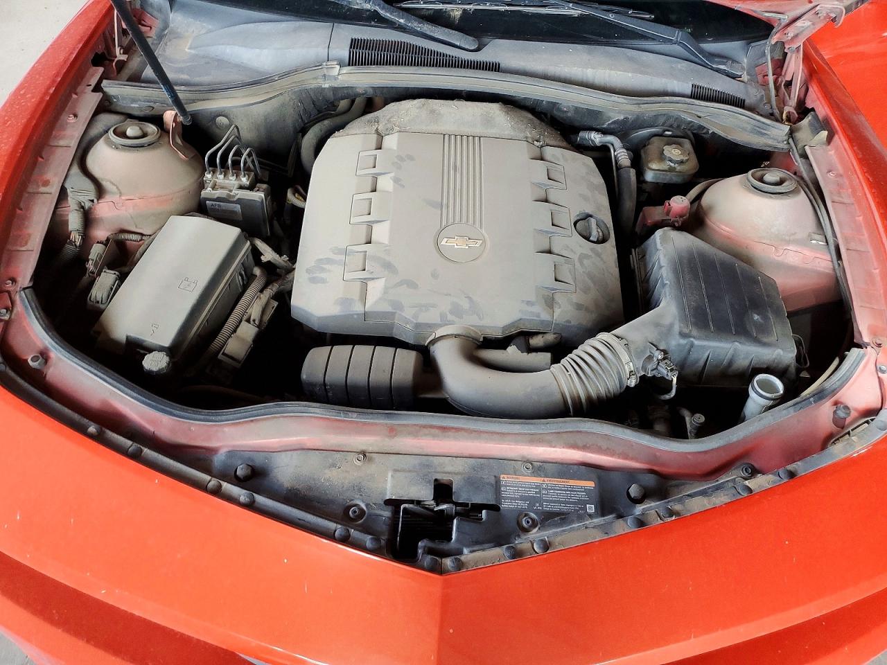 2010 Chevrolet Camaro Lt Orange vin: 2G1FC1EV6A9167913
