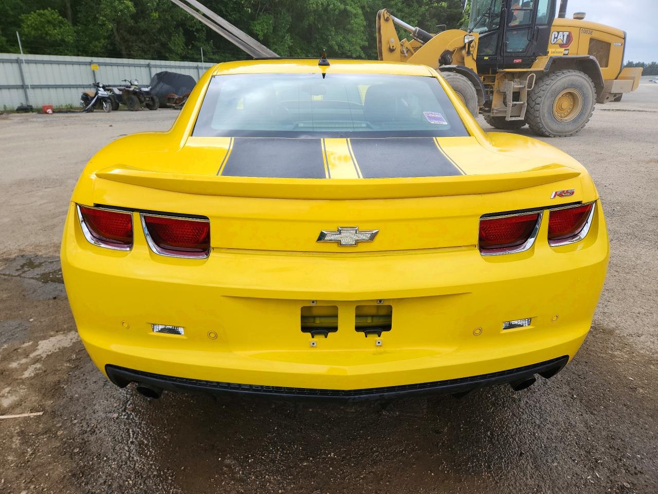 2010 Chevrolet Camaro Lt Yellow vin: 2G1FC1EV6A9217113