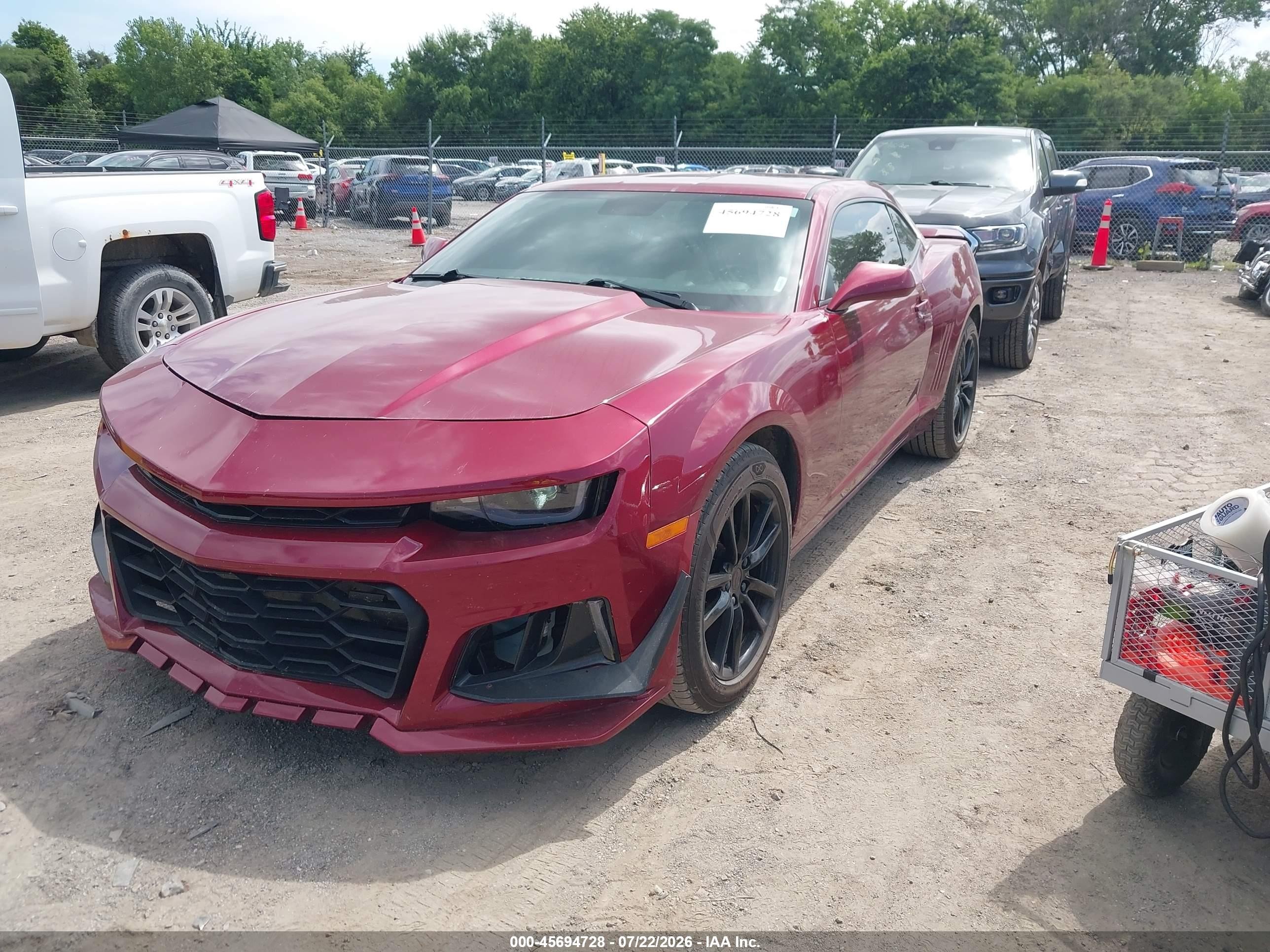 2010 Chevrolet Camaro 2lt Burgundy vin: 2G1FC1EV7A9110216