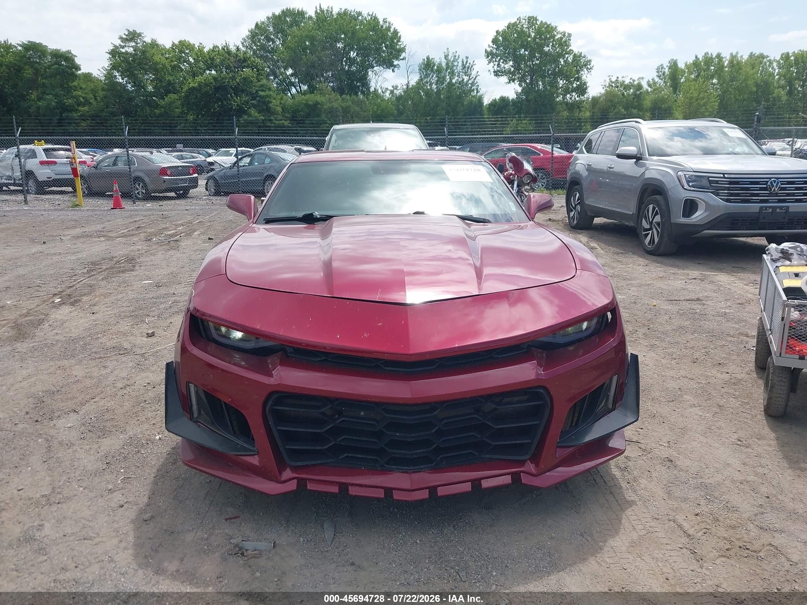 2010 Chevrolet Camaro 2lt Burgundy vin: 2G1FC1EV7A9110216