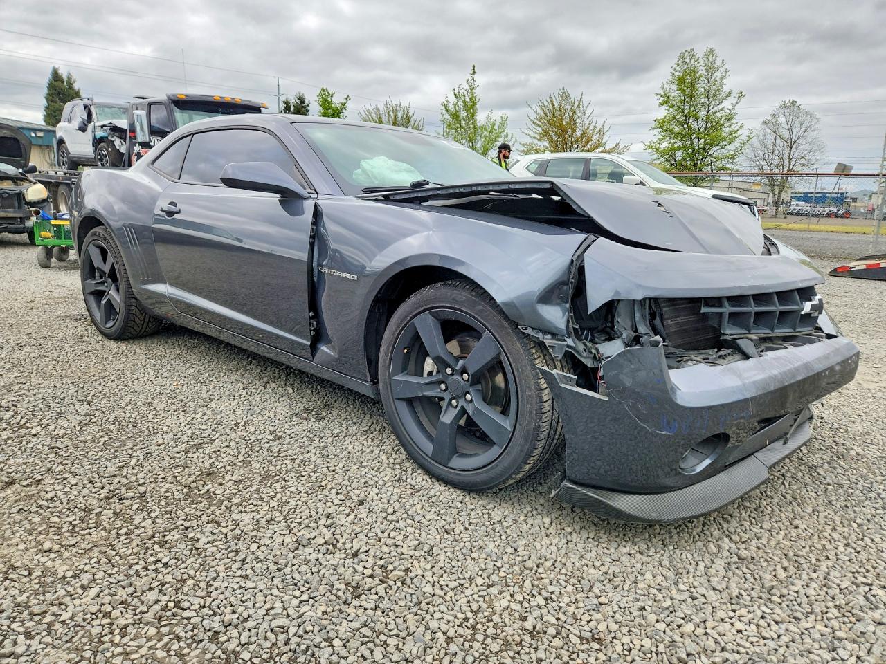 2010 Chevrolet Camaro Lt Charcoal vin: 2G1FC1EV7A9150814